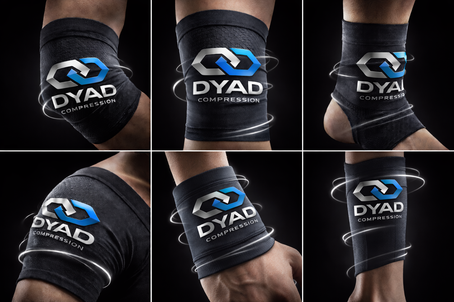 Dyad split compression wrap