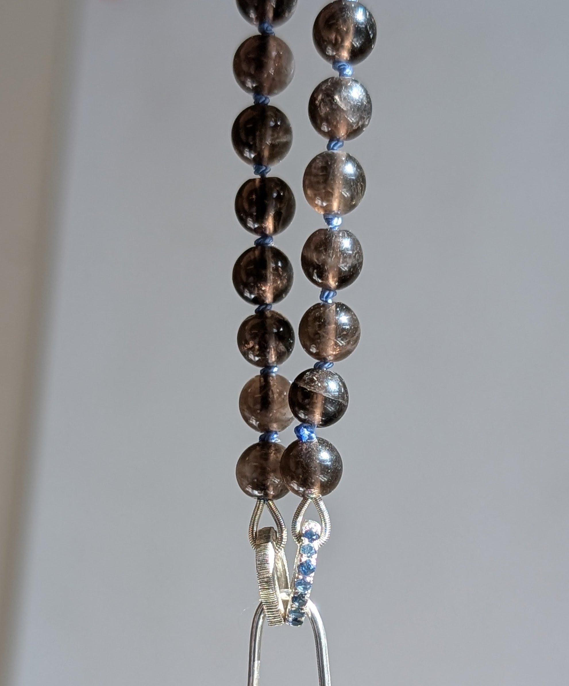 KNOTTED SMOKEY QUARTZ