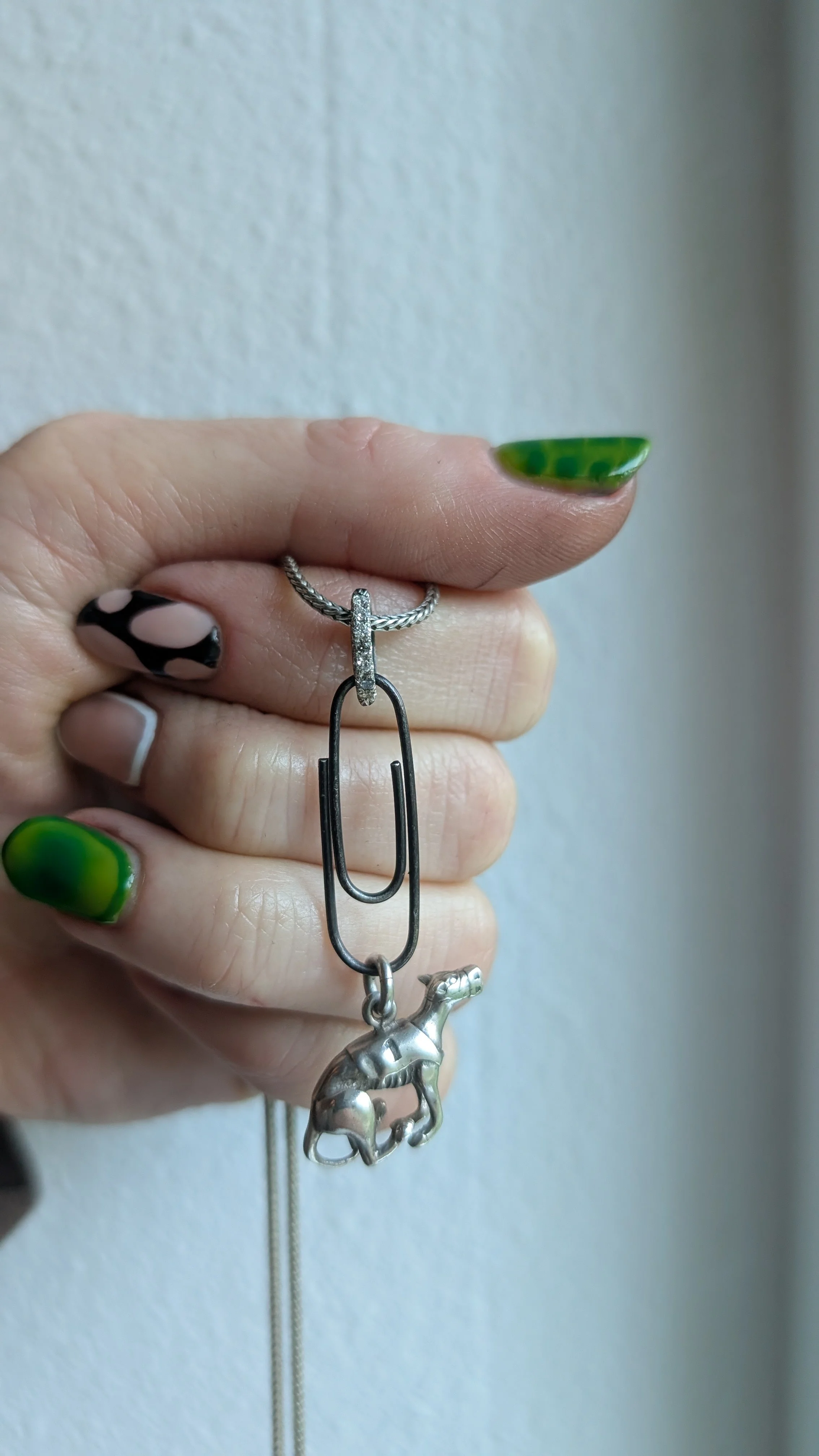 PAPERCLIP, DIAMOND BAIL