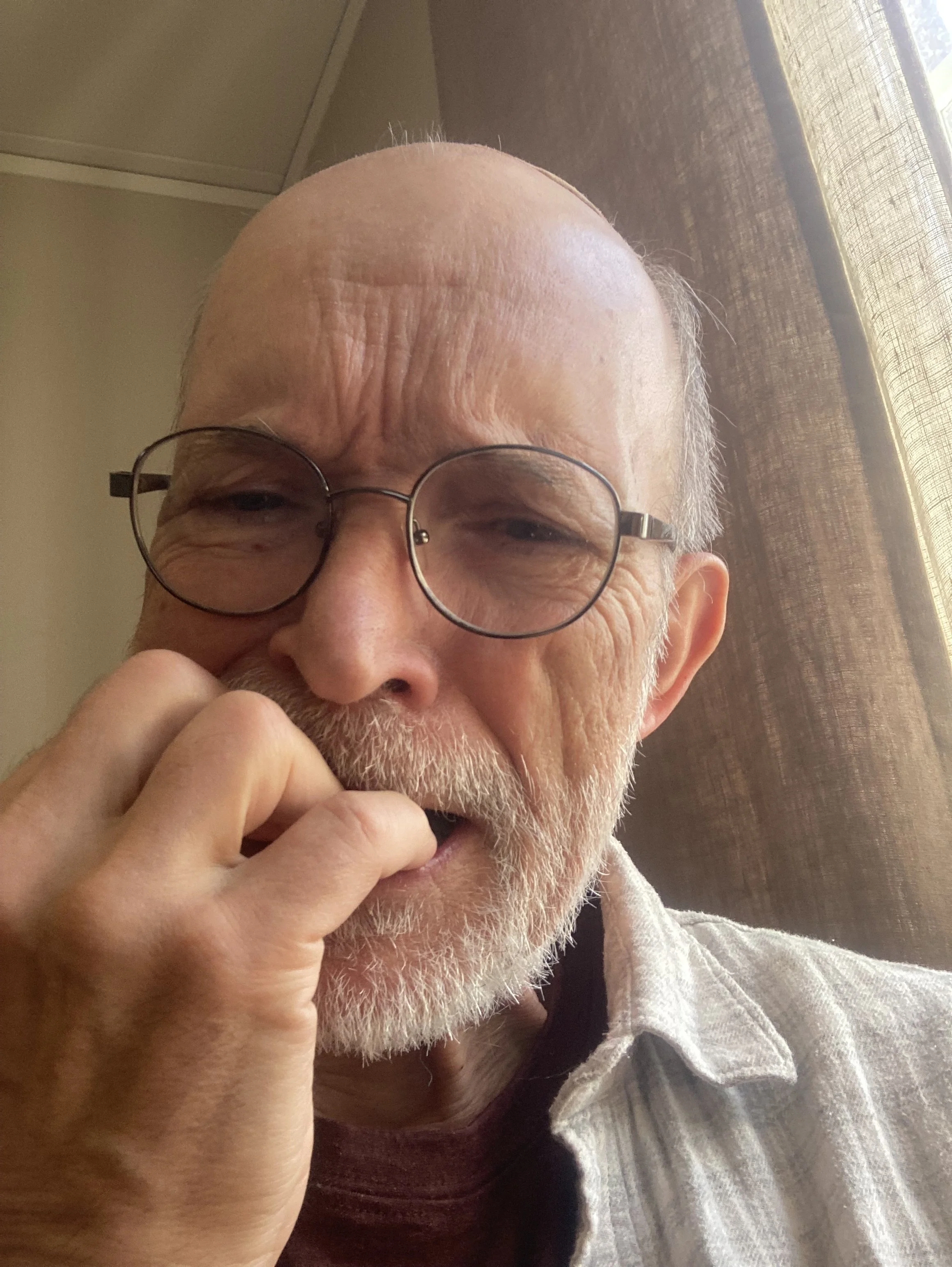 Jag biter på naglarna!