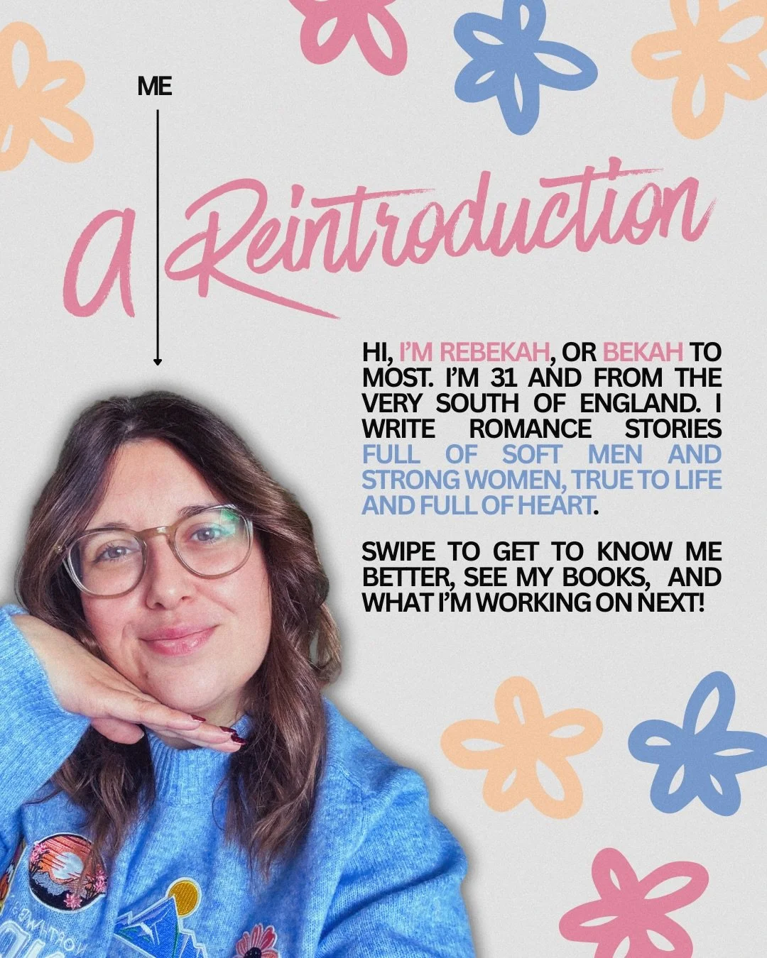 Oh, hi. Happy 2026 you lovely lot. 

I thought it would be best to start the new year with a little reintroduction, I&rsquo;m just sorry it took me this long to get around to it. 

In 2026 I want to try my best to be a more present and care free auth