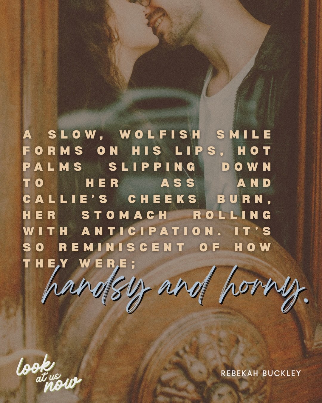 It&rsquo;s called muscle memory 🤭

Look At Us Now, available in print, Kindle &amp; on KU. Get it here: https://mybook.to/lookatusnow or via the 🔗 in my bio! 

💛 Second Chance
🦋 Single Dad
🌻 Small Town
💛 Slow Burn
🦋 Drummer x Nanny
🌻 Road Tri