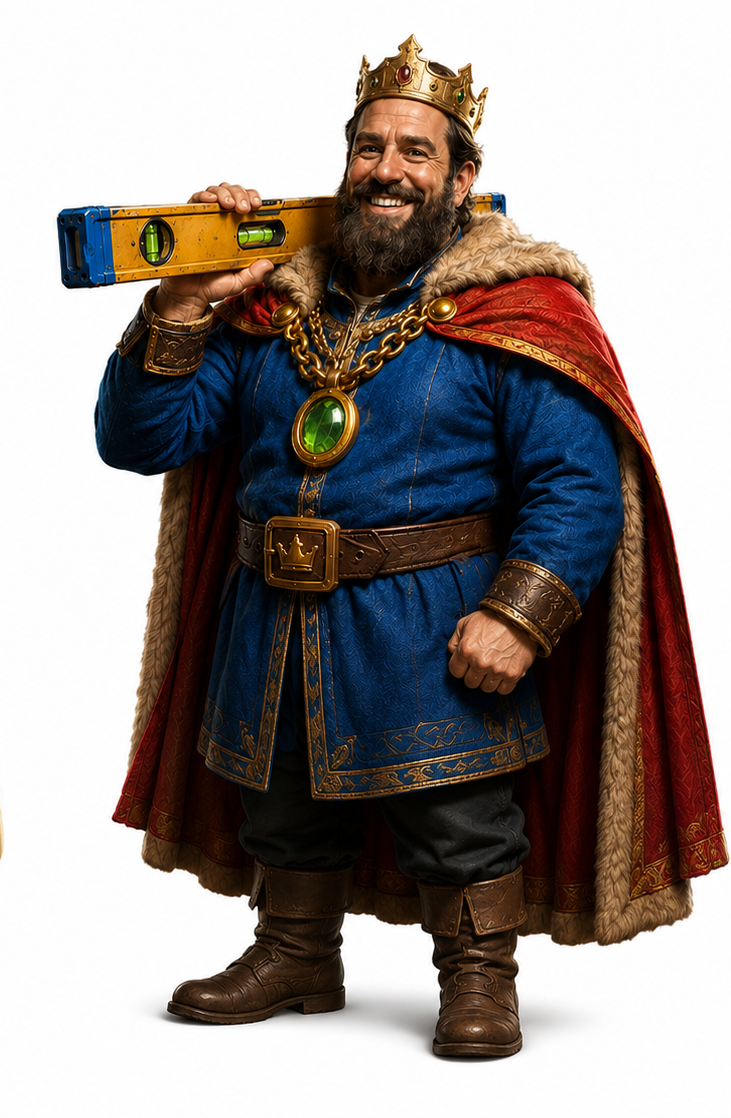 Level King mascot transformed into a lifelike animated brand character