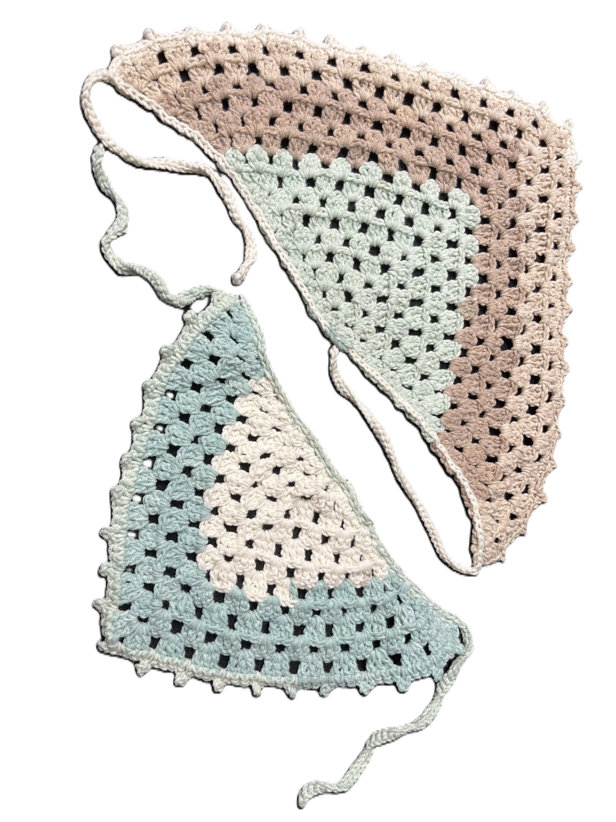Driftwood Bandana & Sea Glass Bandana