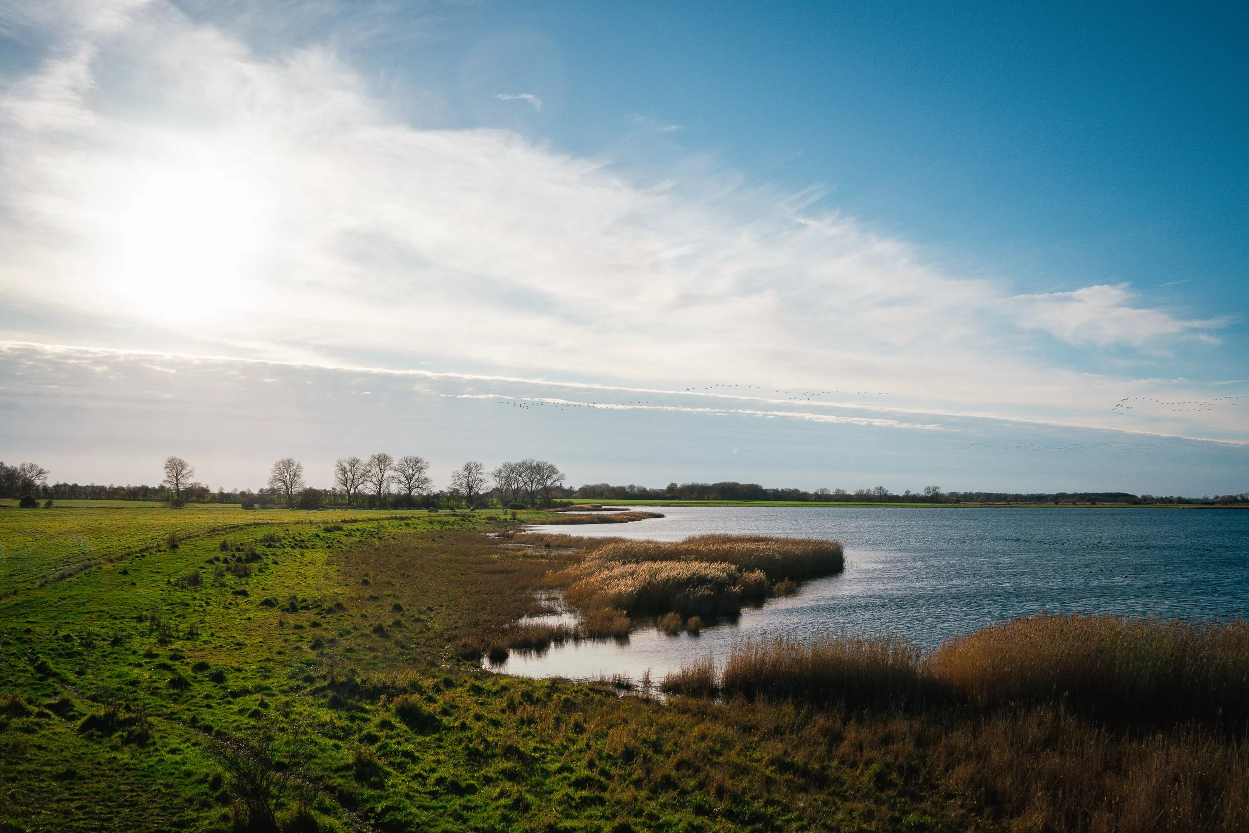 Die Schoritzer Wiek in all ihrer Pracht.