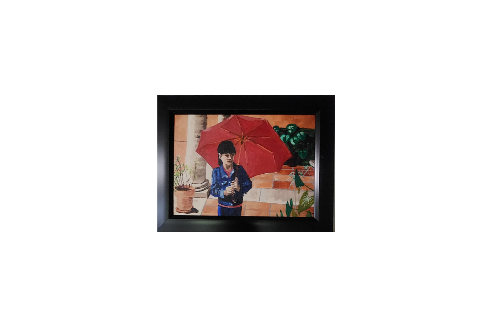 The red umbrella