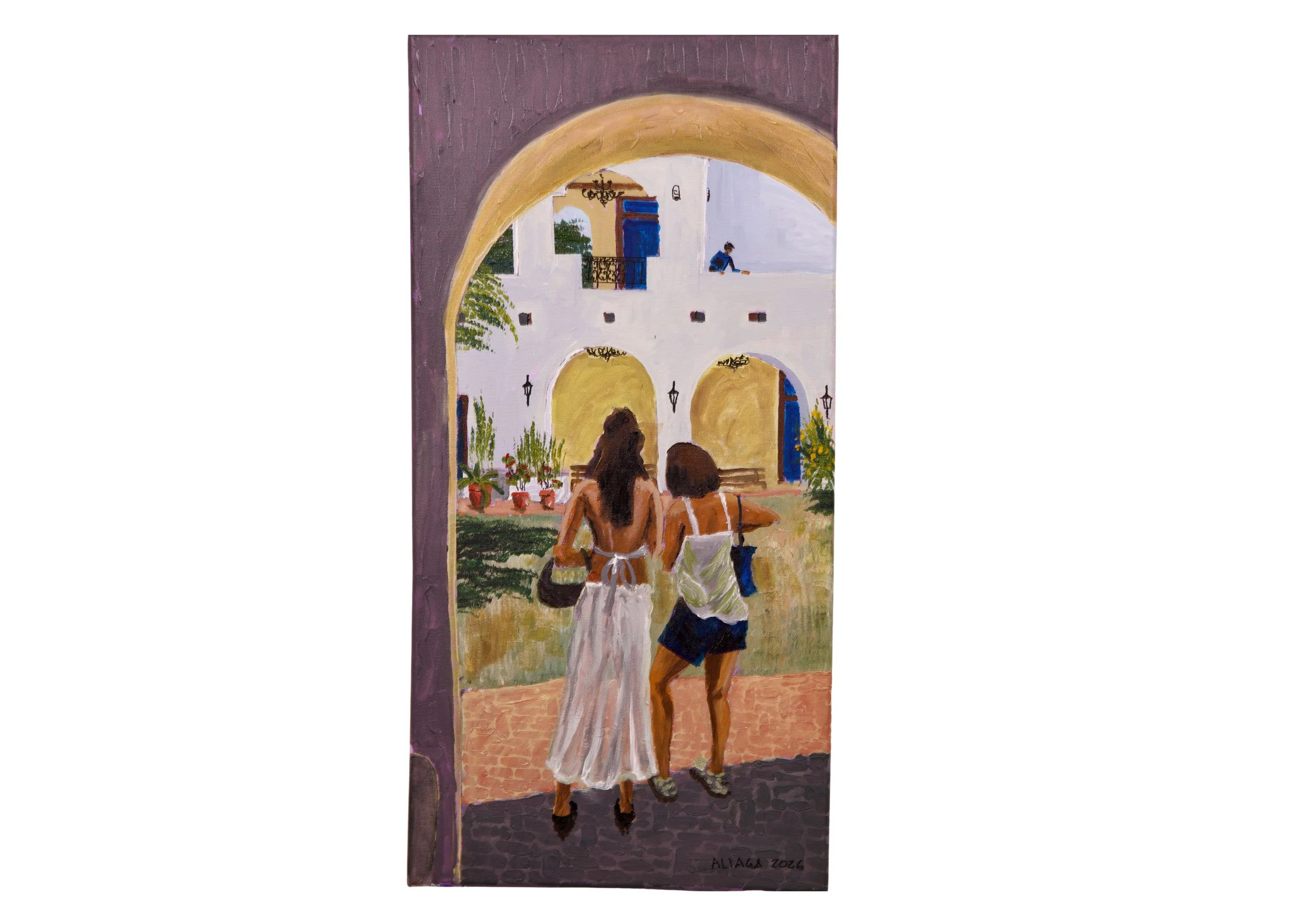 GIRLS AT PINTO ART MUSEUM