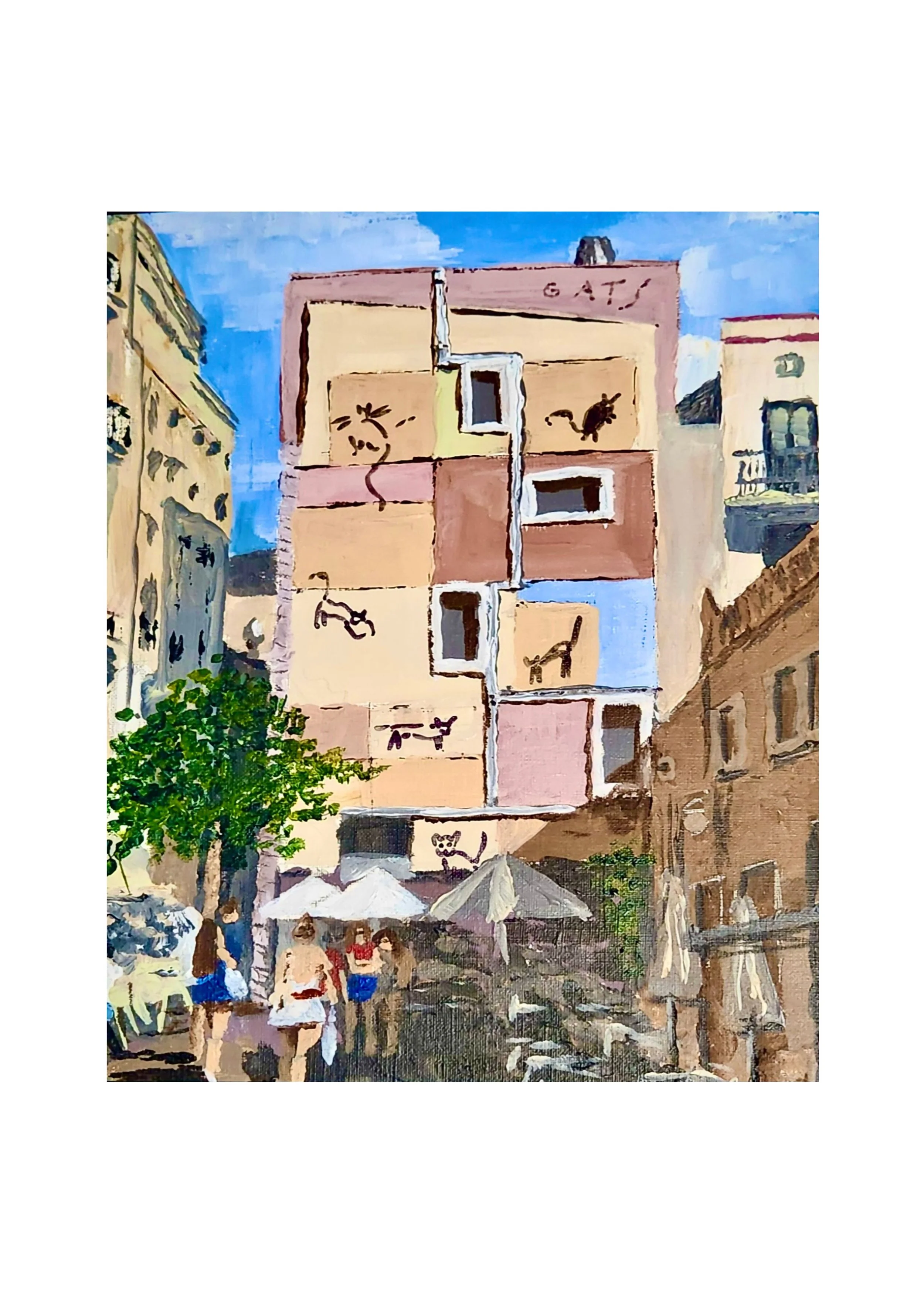 CAT'S BUILDING, BARCELONA