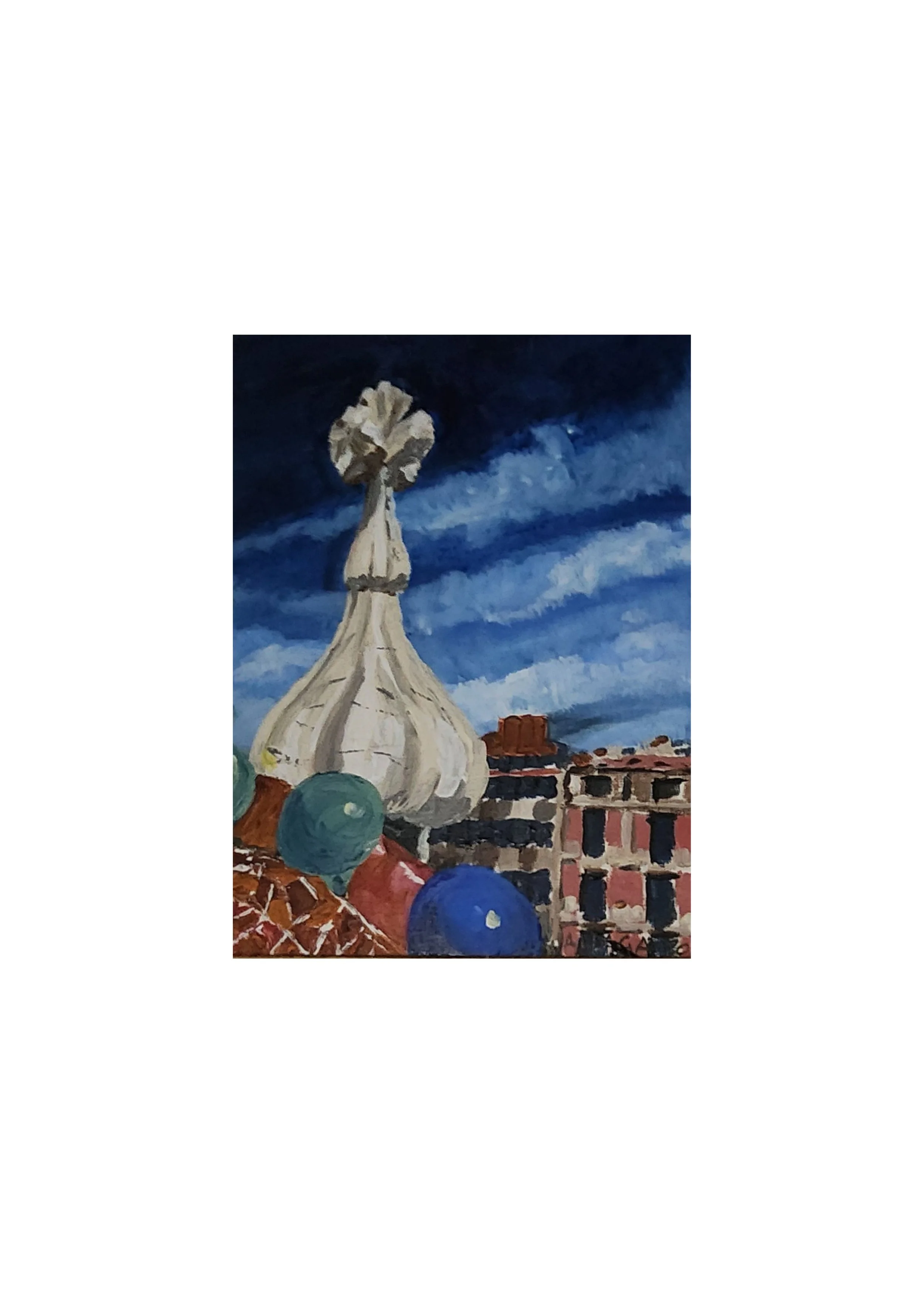 ROOF DETAIL AT CASA BATTLO