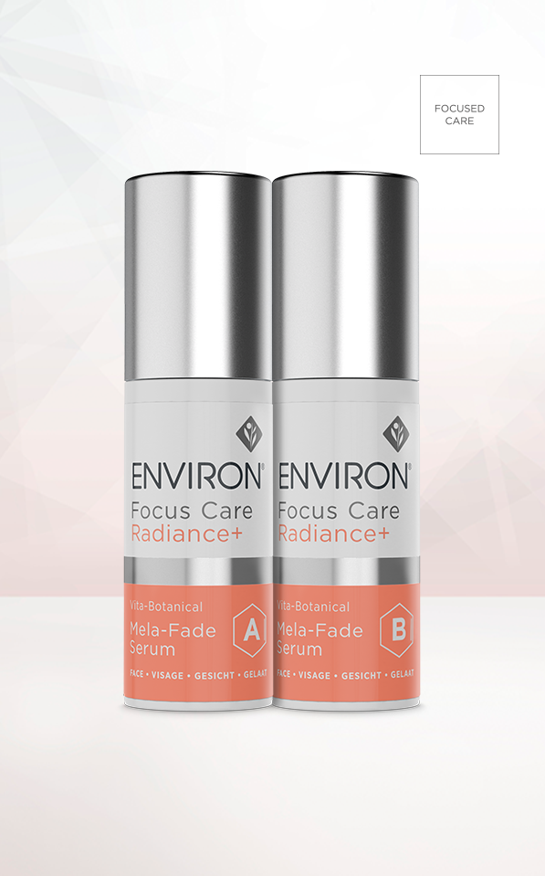 ENVIRON FOCUS CARE™ RADICANCE+ VITA-BOTANICAL MELA-FADE SERUM SYSTEM A+B