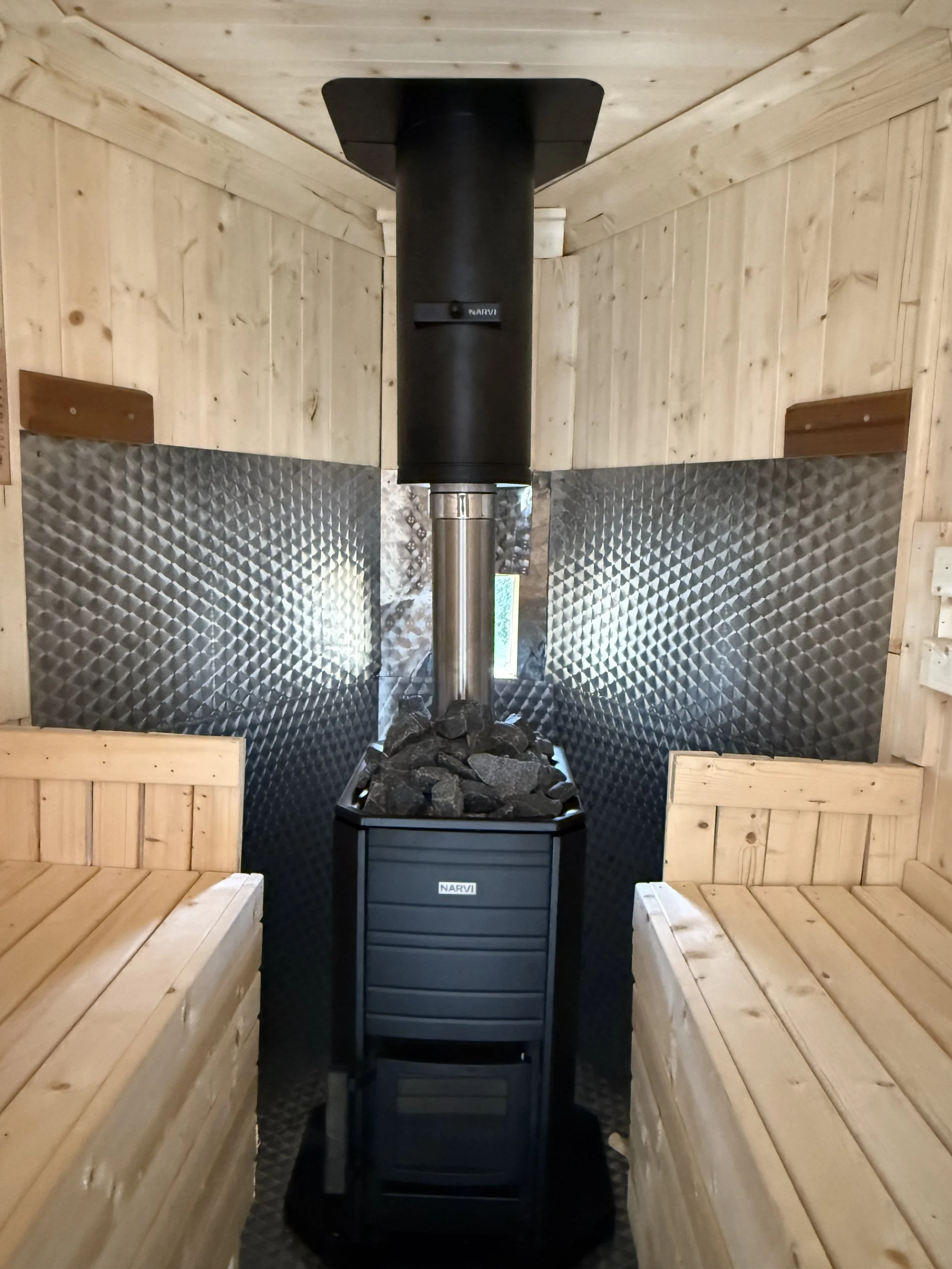 30 minute sauna session