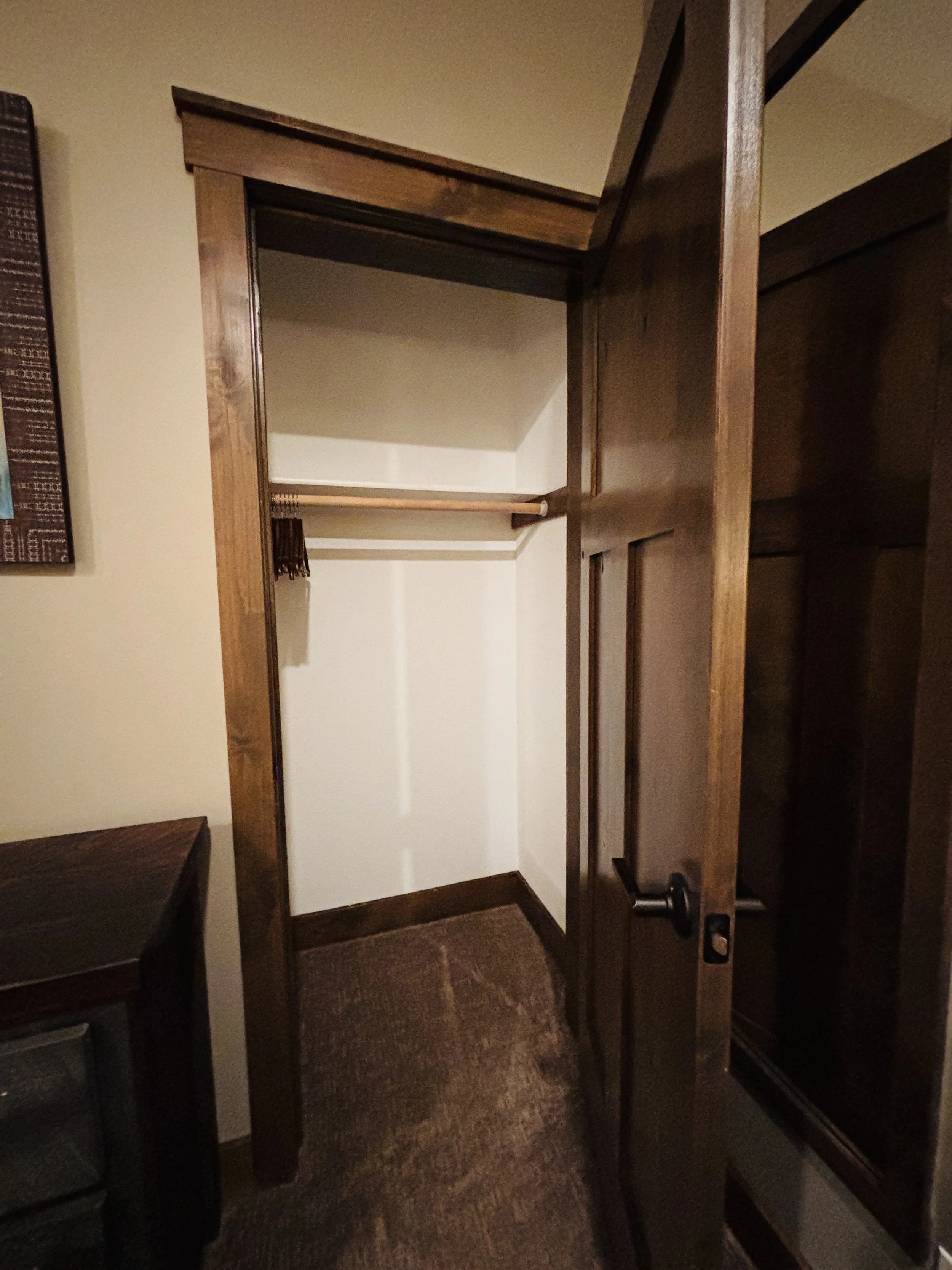 BEDROOM 4 - Basement: Queen and Bunkbed Bedroom / Closet