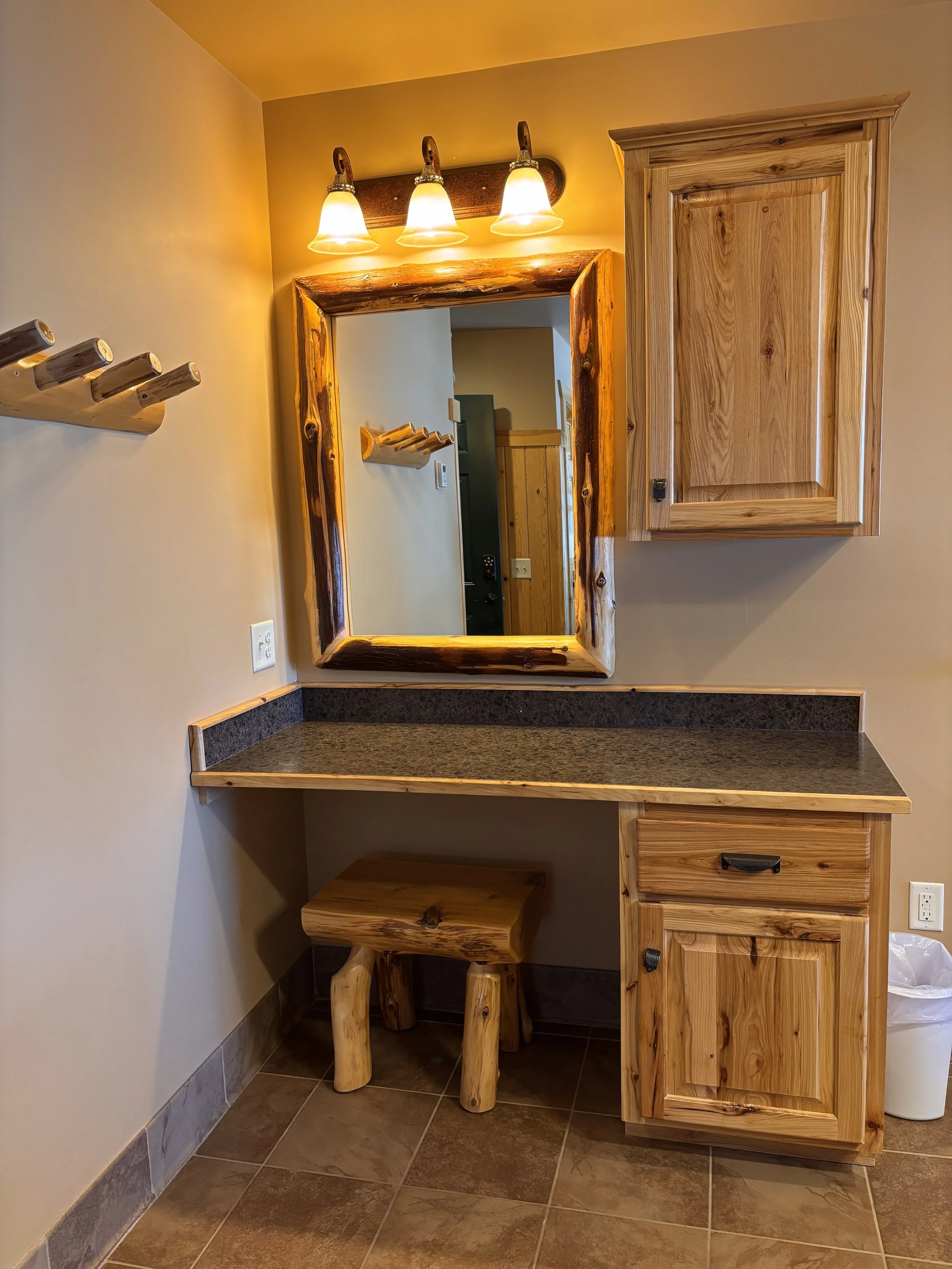 BEDROOM 3 - Second Floor: King Master Suite Bathroom Vanity