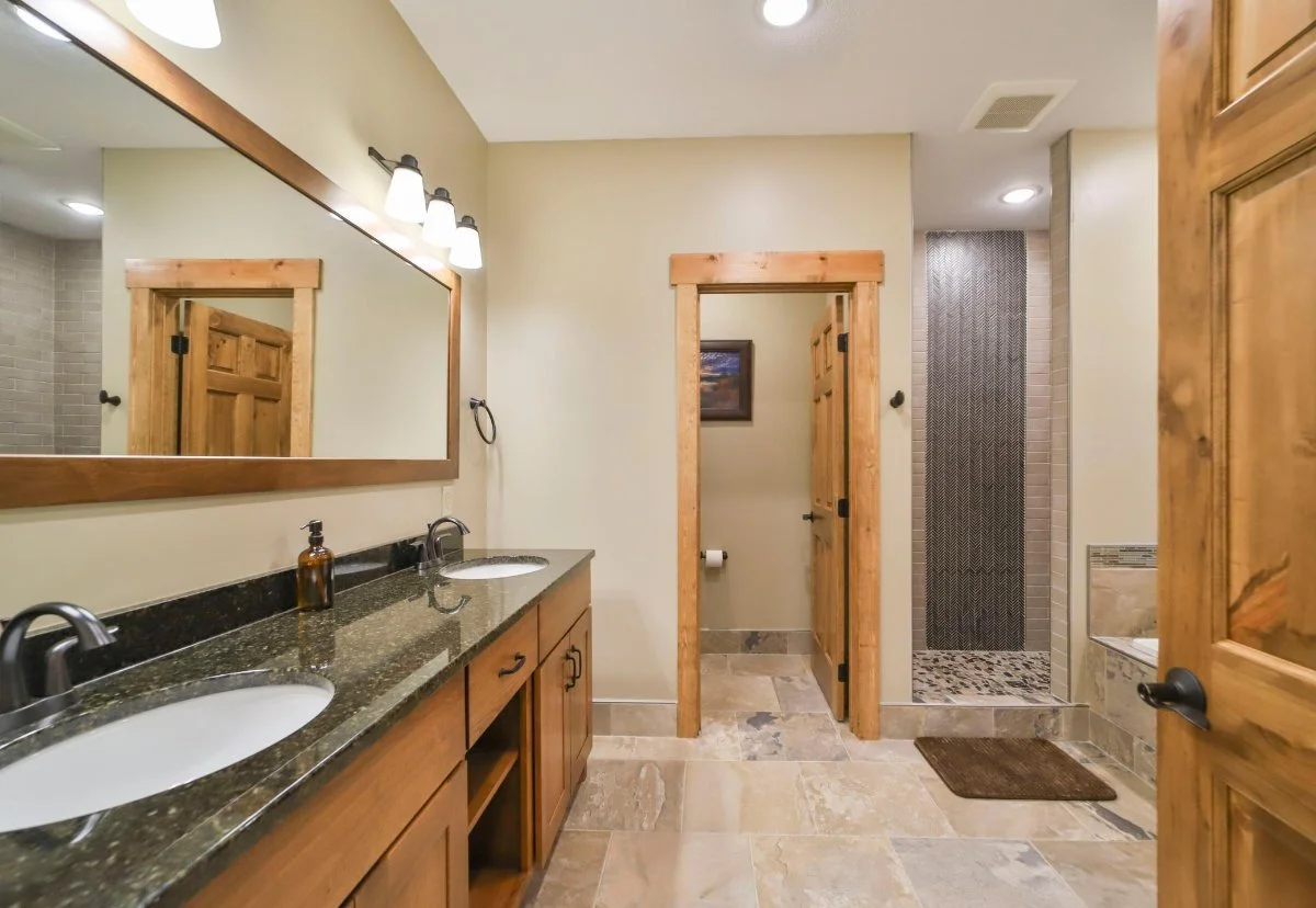 BEDROOM 1 - Main Floor: King Master Suite Bathroom