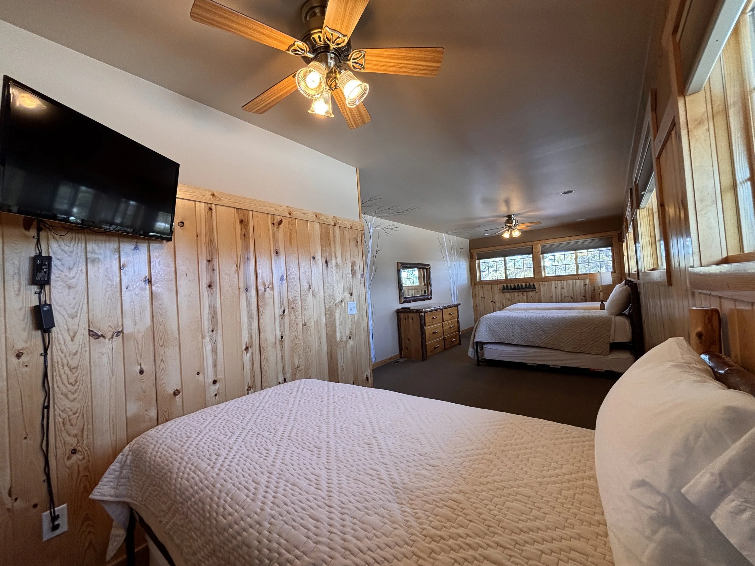 BEDROOM 4 - Third Floor: 3 Twin Beds / 3 Twin Trundle Beds