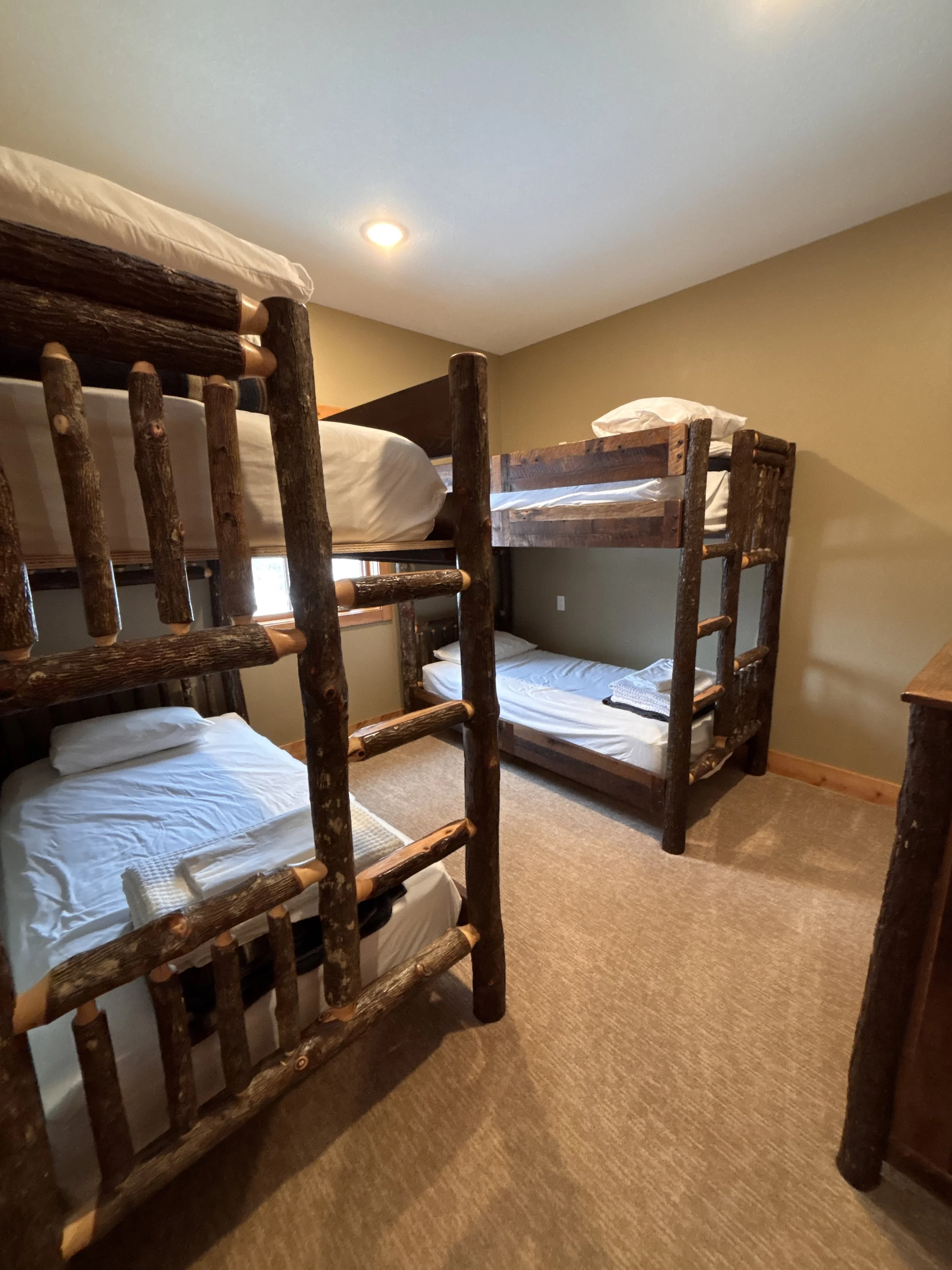 BEDROOM 2 - Second Floor: (2) Twin over Twin Bunkbeds
