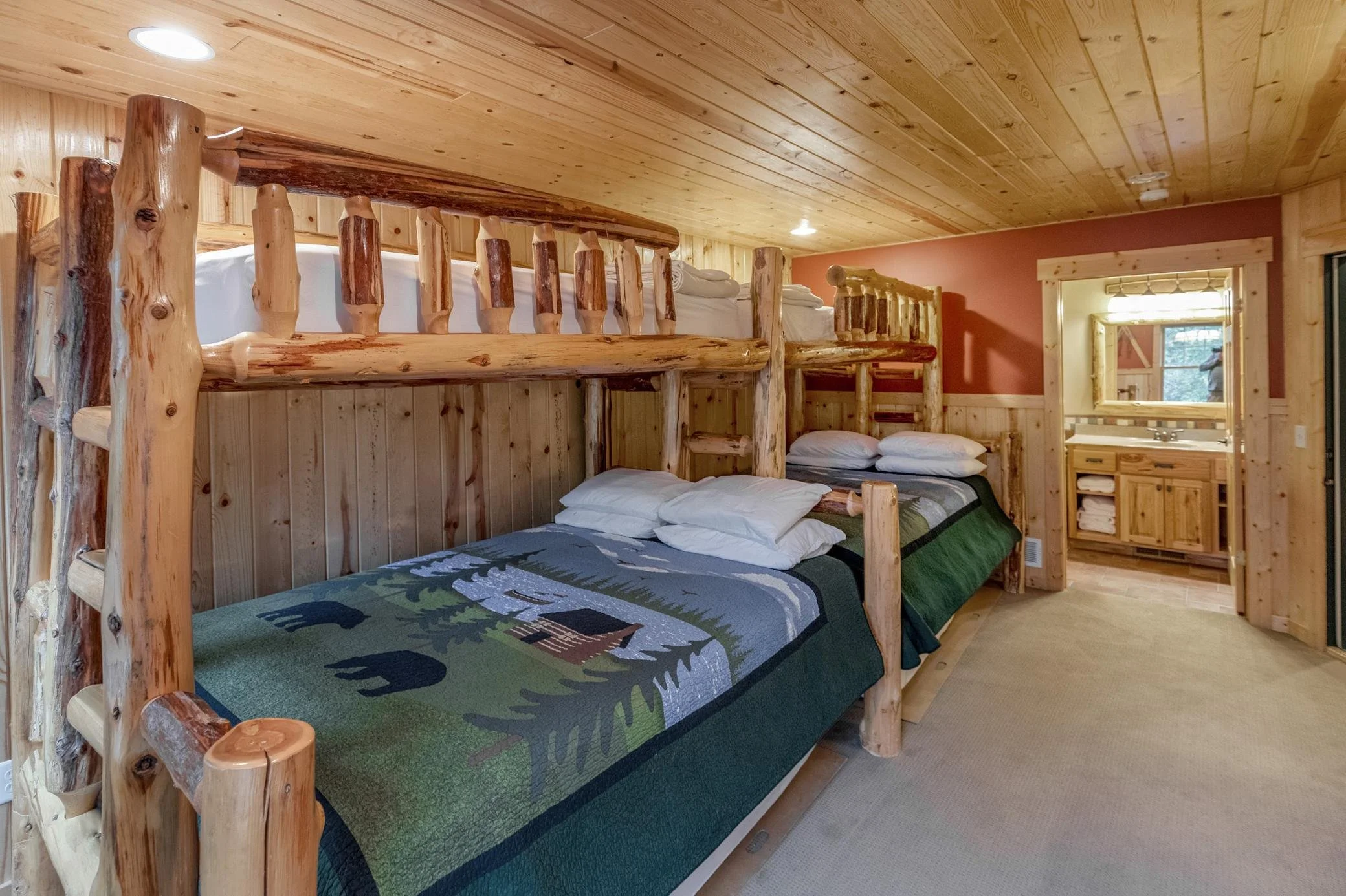 BEDROOM 2 - Second Floor: Bunk Room