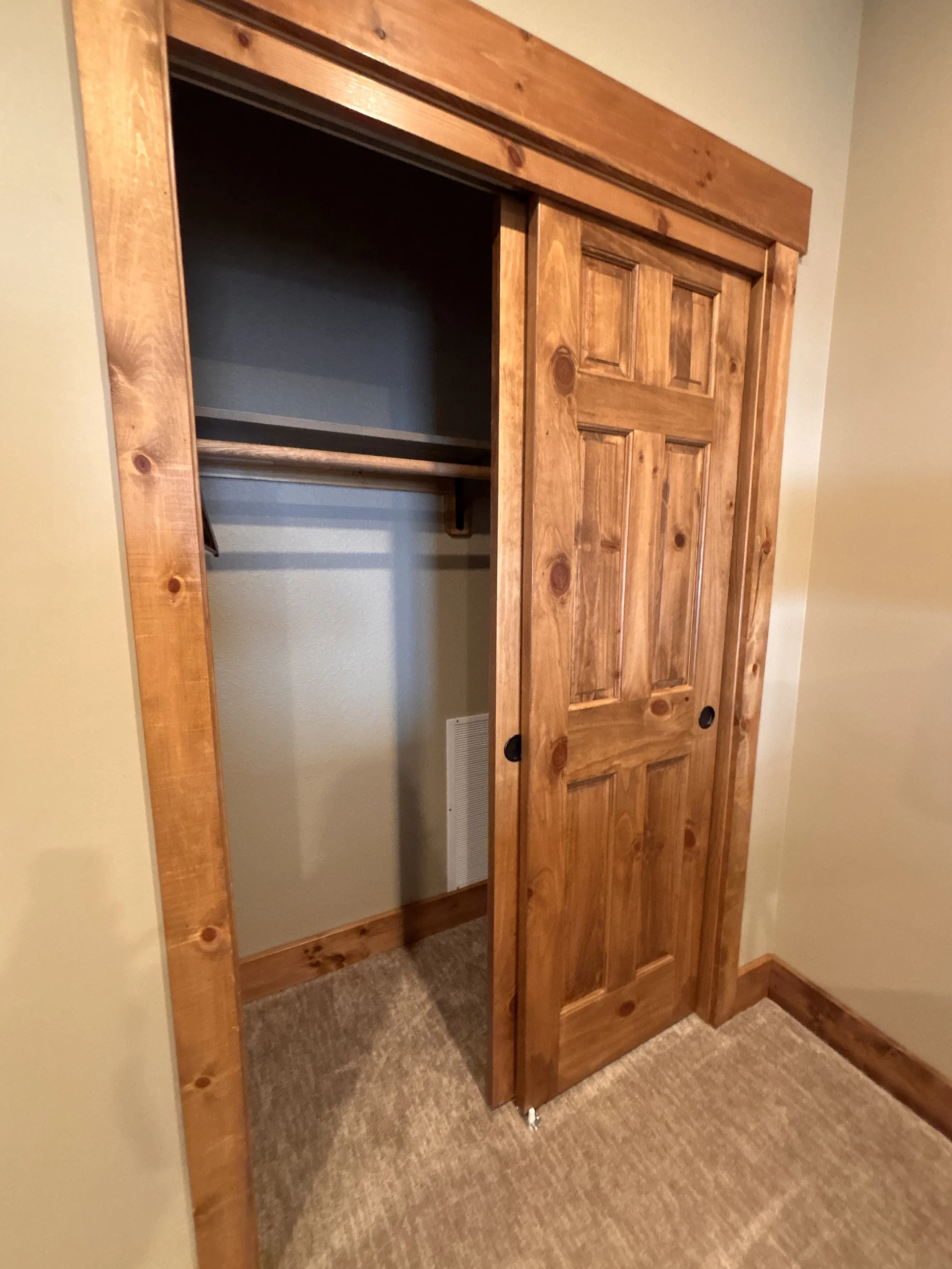 BEDROOM 1 - Main Floor: King Master Suite / Closet