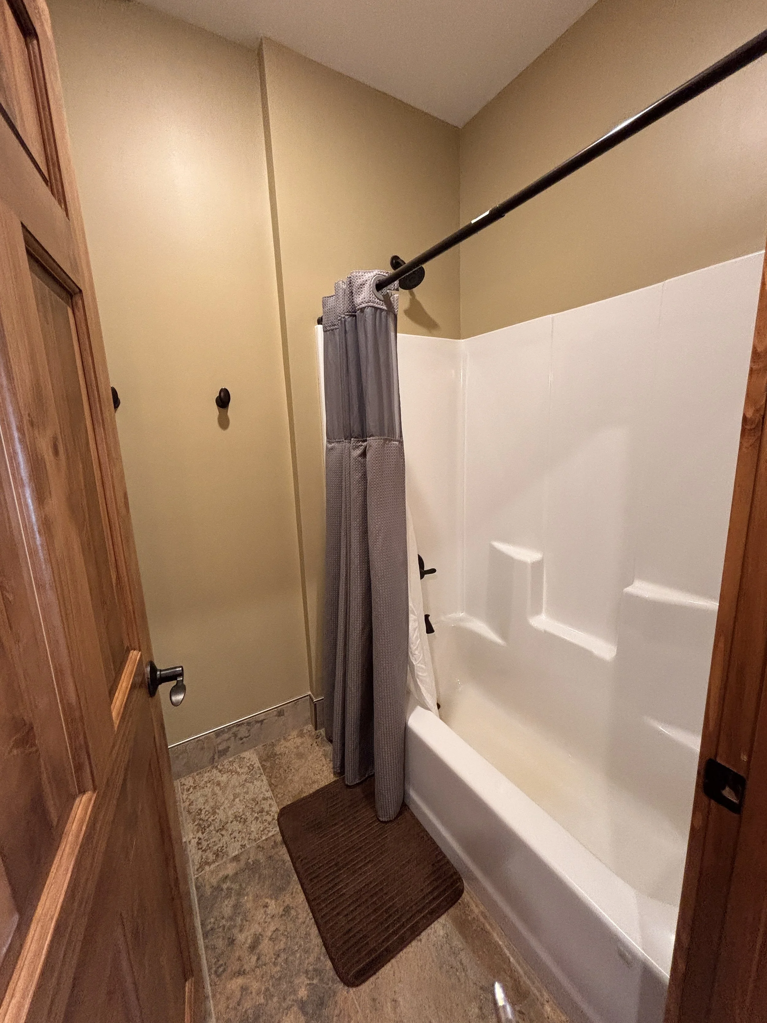 BEDROOM 2 - Second Floor:  Bunkroom Bathroom - Shower/Tub Combo
