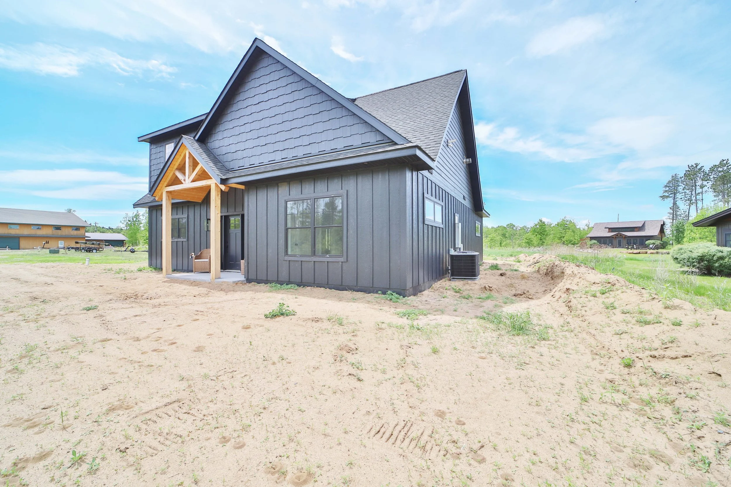 Whitefish Cabin Front