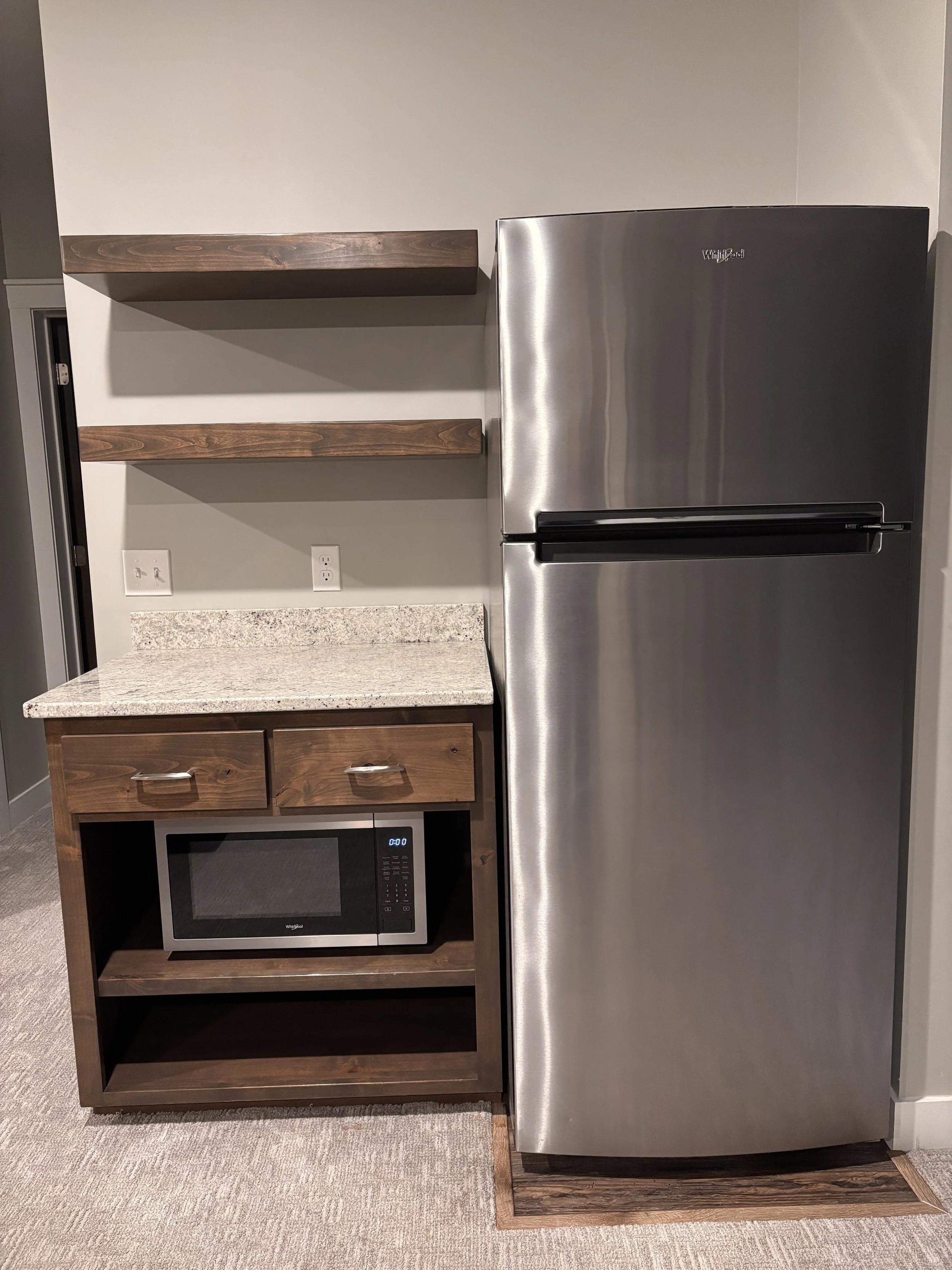Basement Living Room - Kitchenette