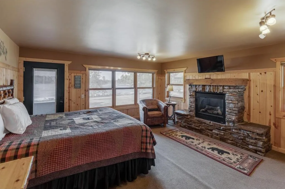 BEDROOM 3 - Second Floor: King Master Suite / Gas Fireplace