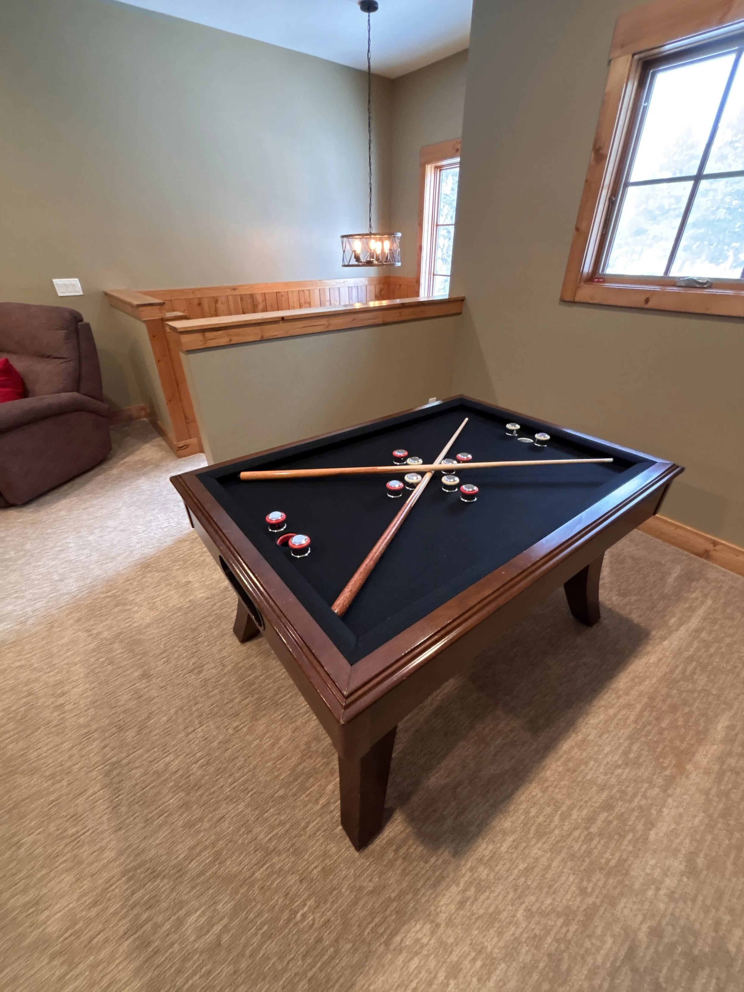 Second Floor: Living Room / Game Table