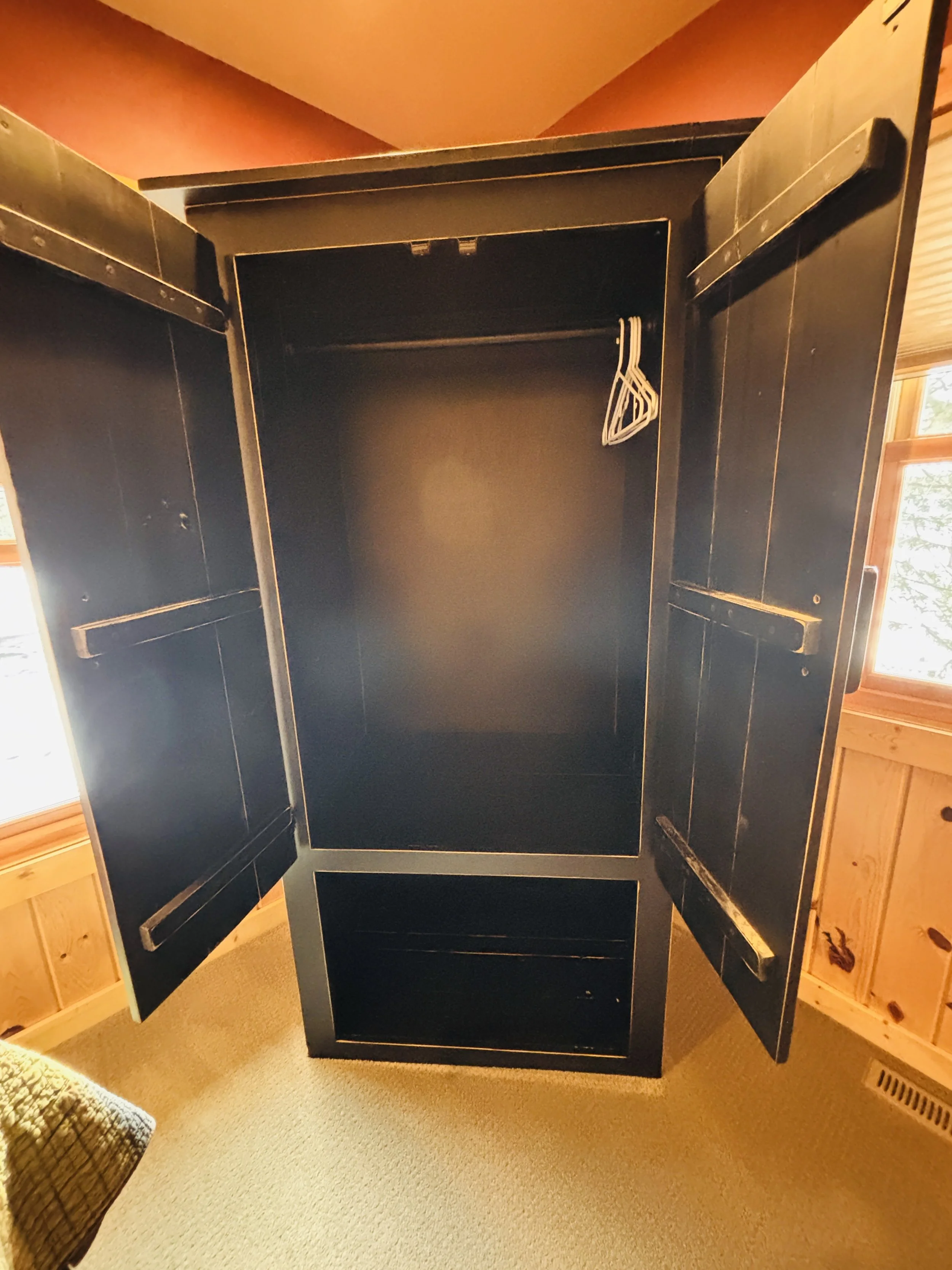 BEDROOM 2 - Second Floor: King Suite / Armoire