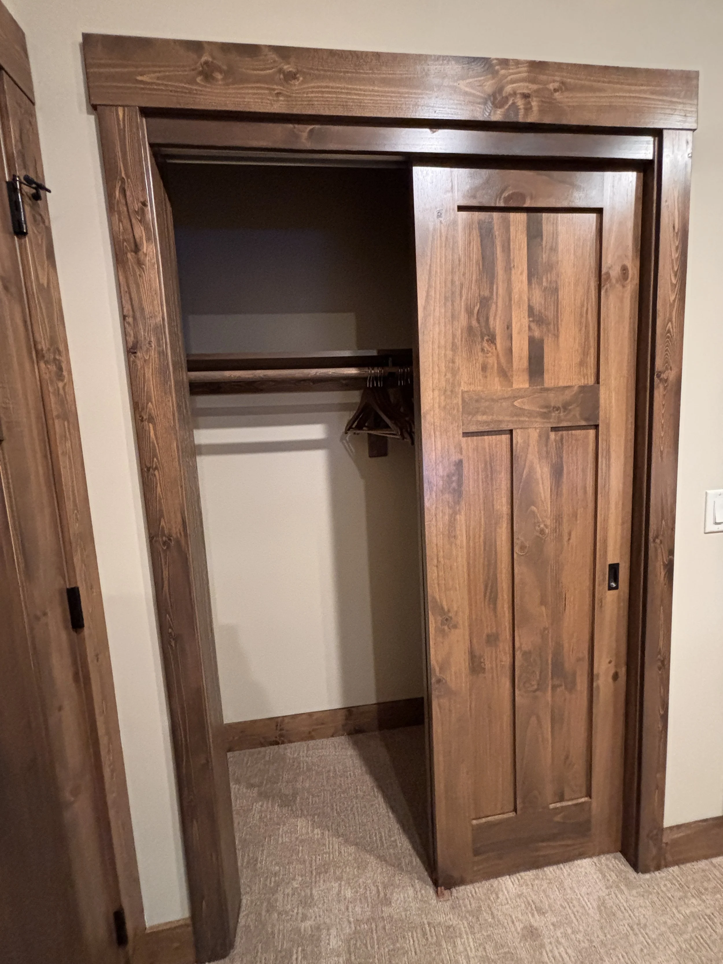 BEDROOM 1 - Main Floor King Master Suite / Closet