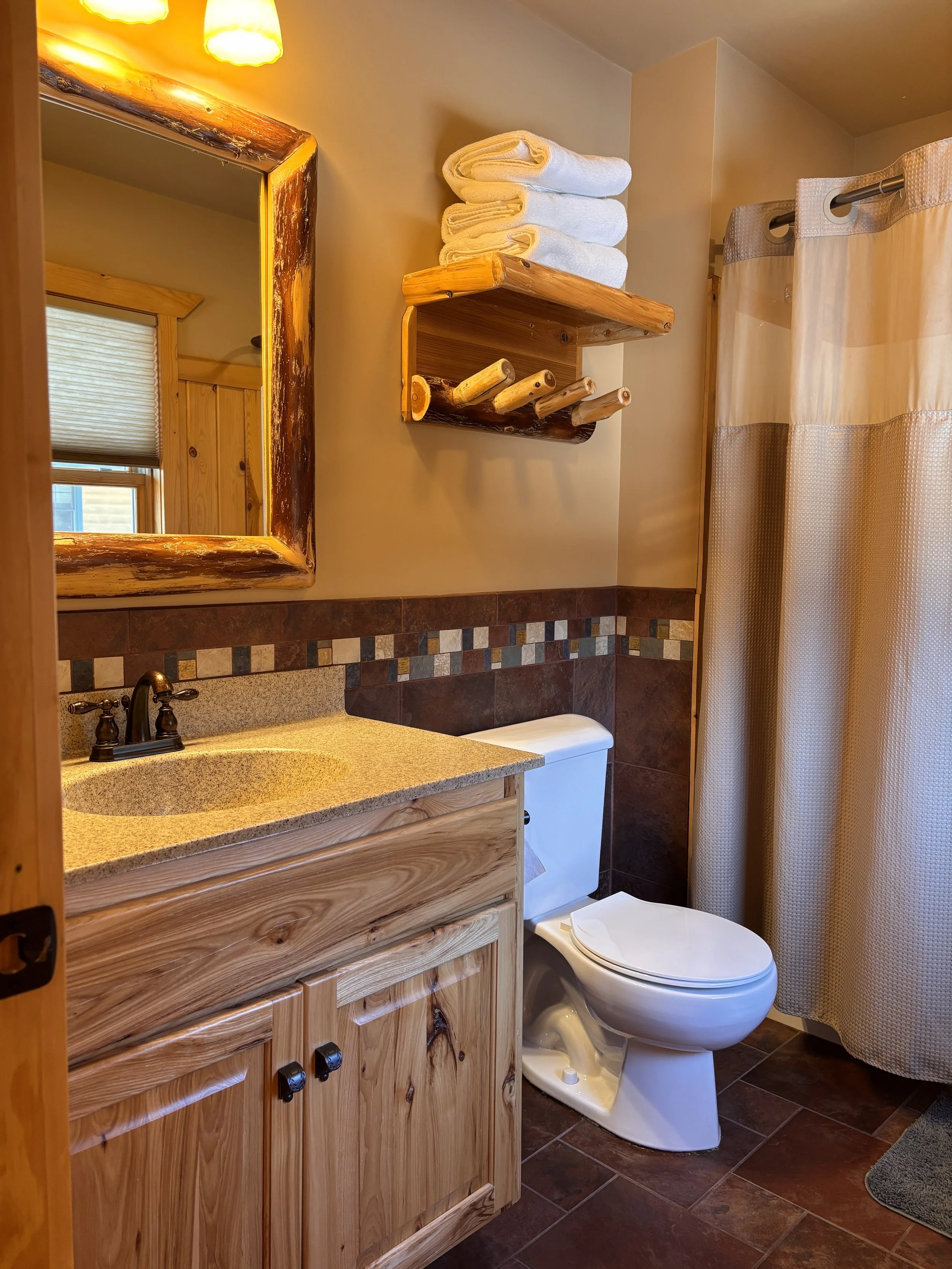BEDROOM 2 - Second Floor: King Suite Bathroom