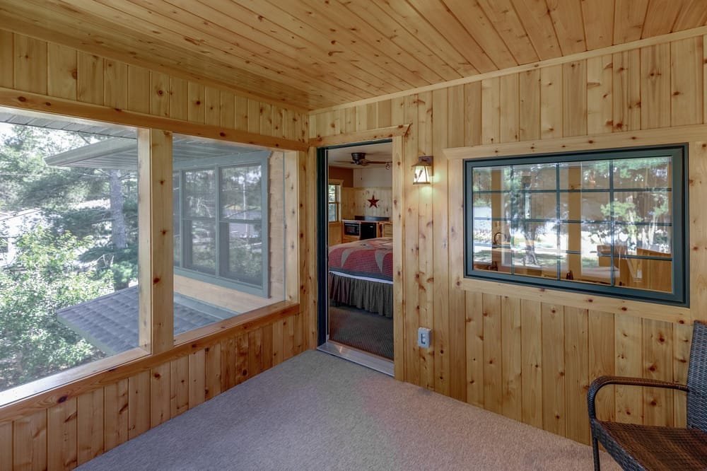 BEDROOM 3 - Second Floor: King Master Suite Screened Porch