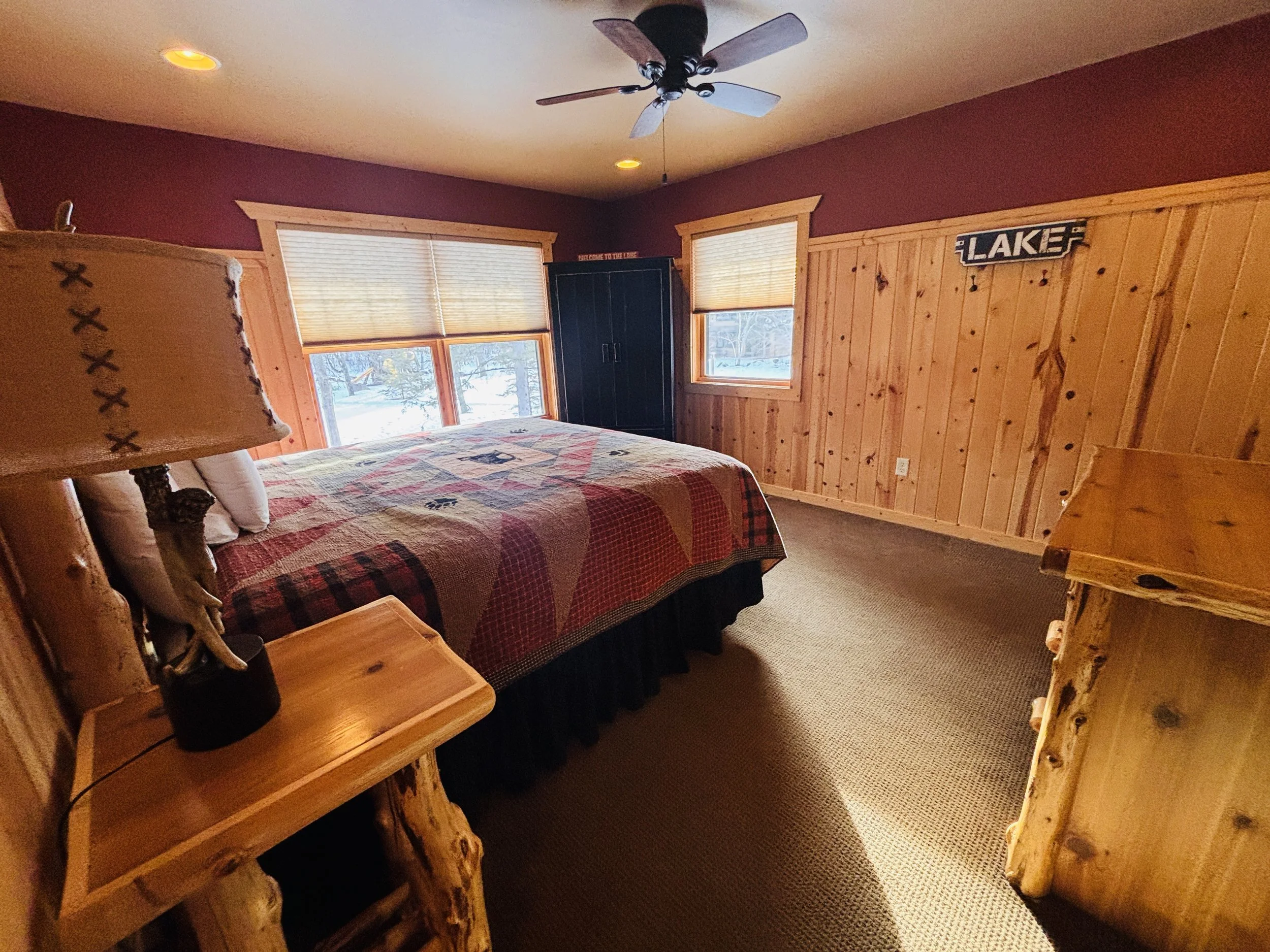 BEDROOM 2 - Second Floor: King Suite