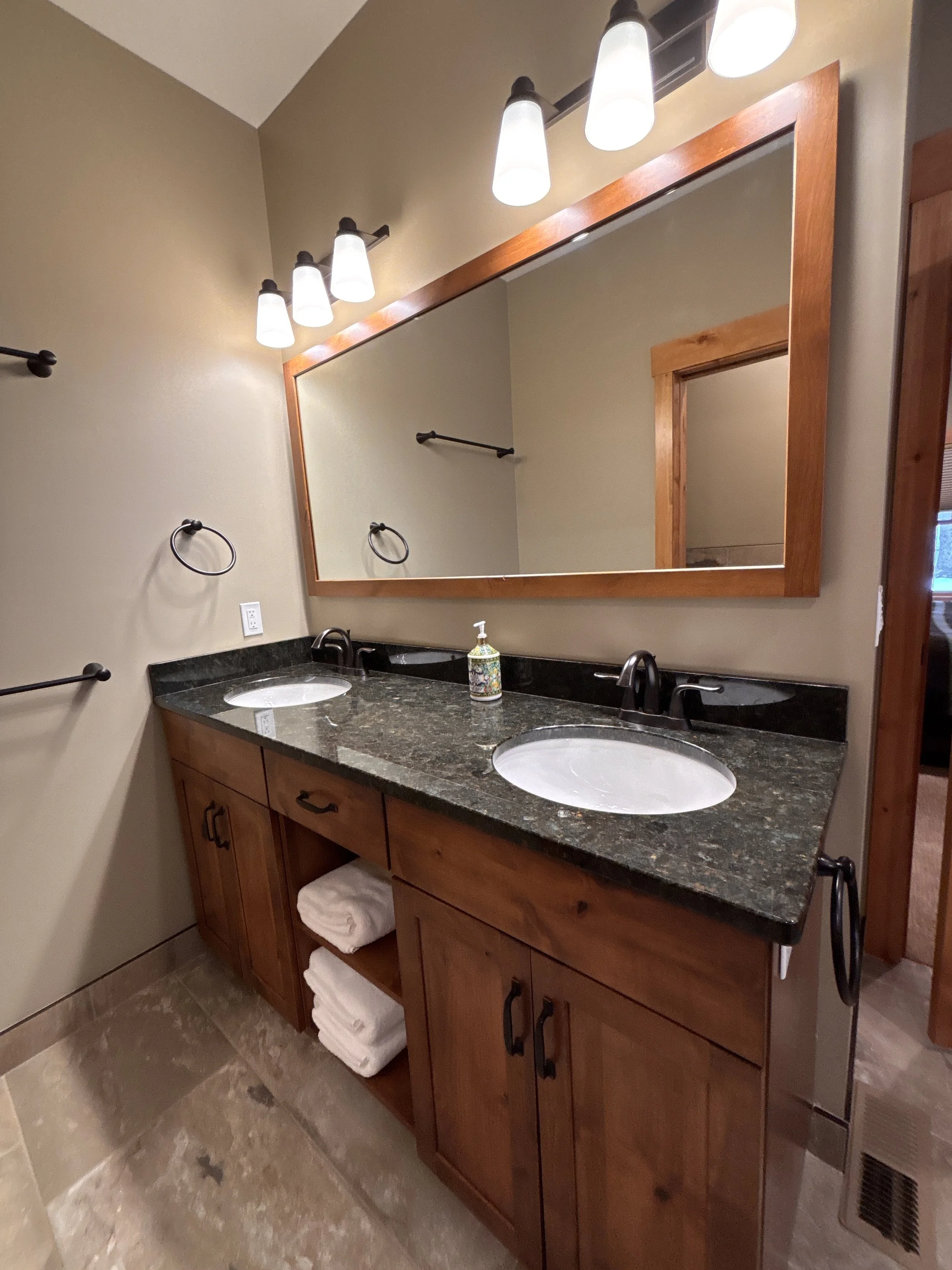 BEDROOM 1 - Main Floor: King Master Suite Bathroom