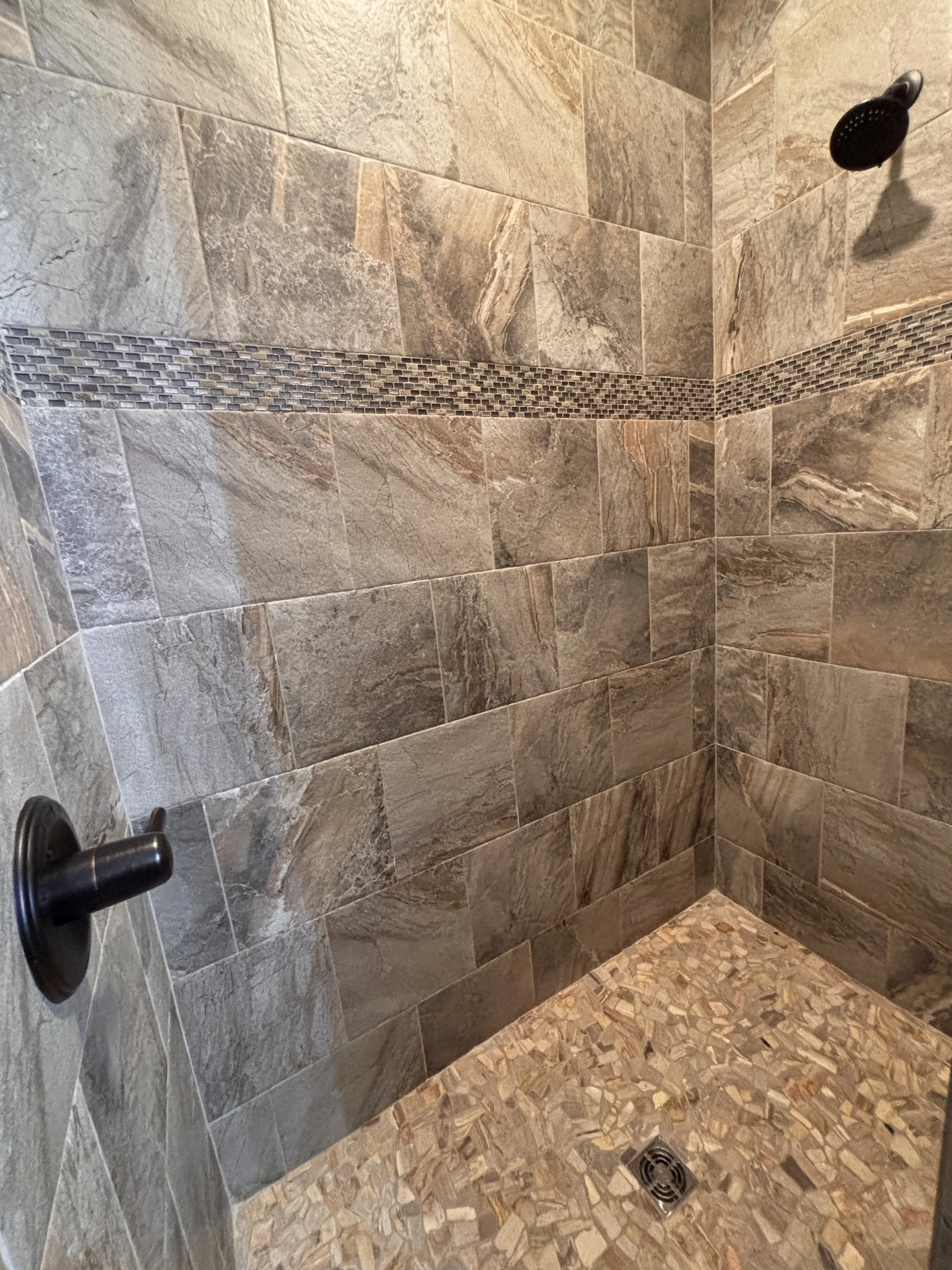 BEDROOM 4 - Second Floor: King Suite Bathroom / Walk-In Shower