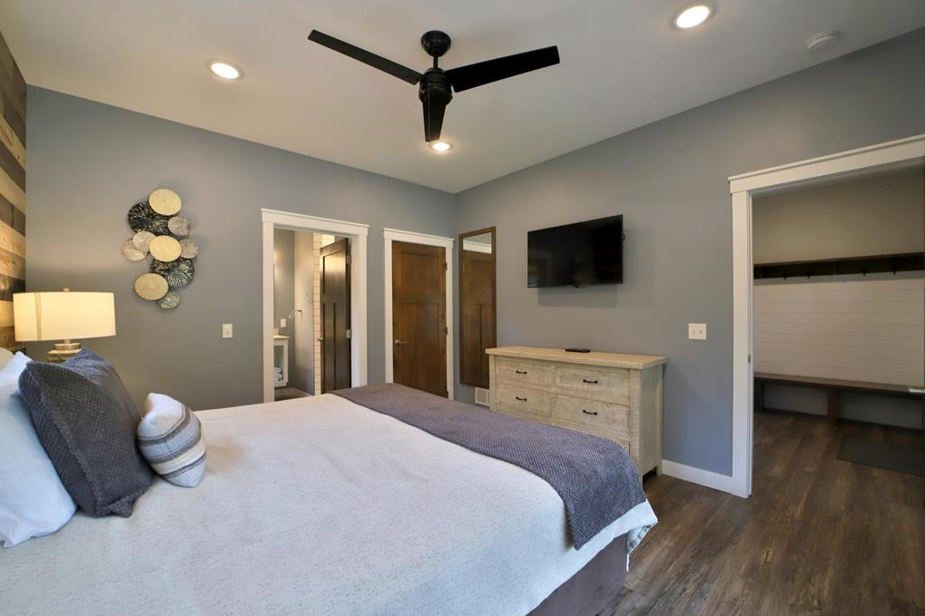 BEDROOM 1 - Main Floor: King Suite