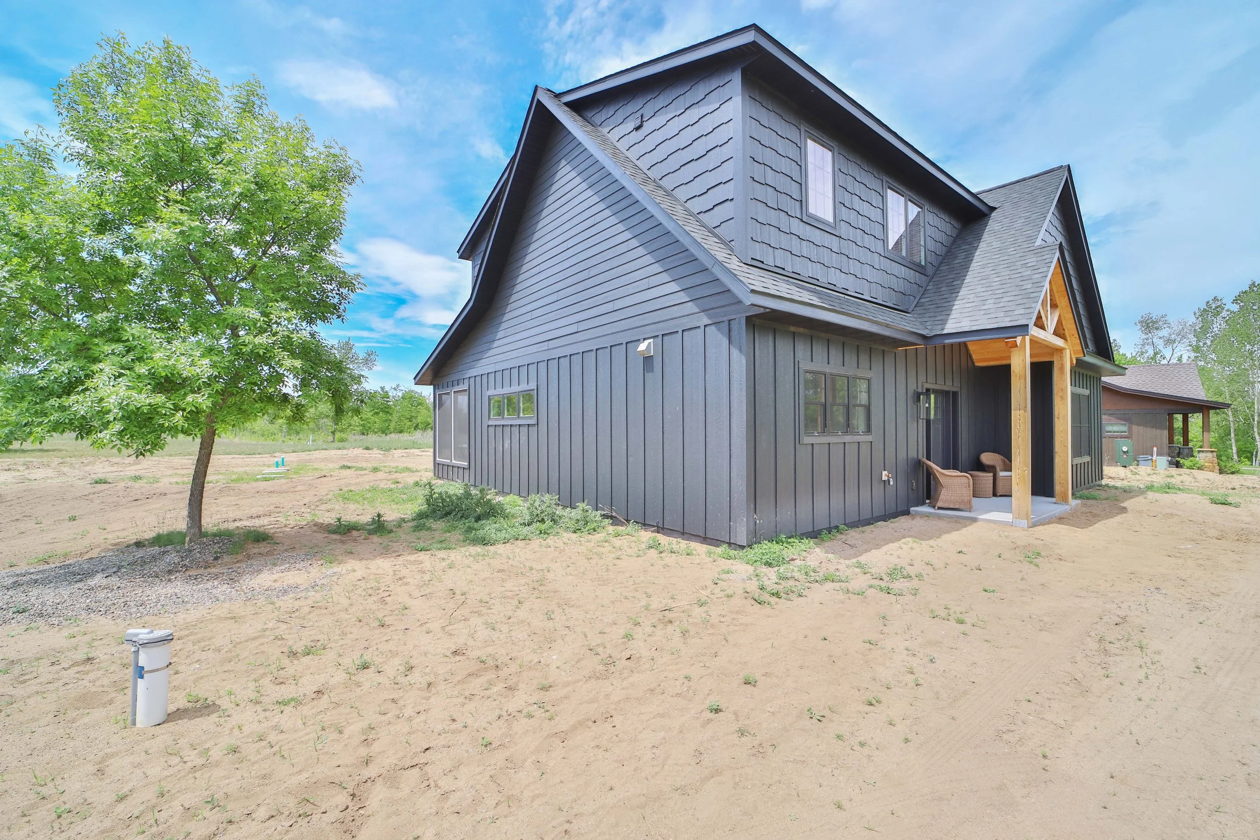 Whitefish Cabin Front