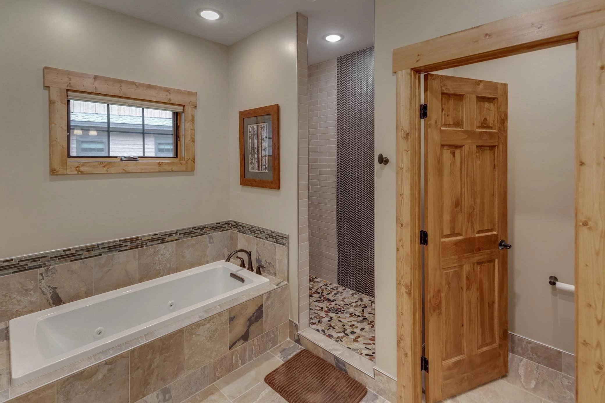 BEDROOM 1 - Main Floor: King Master Suite Jacuzzi Tub