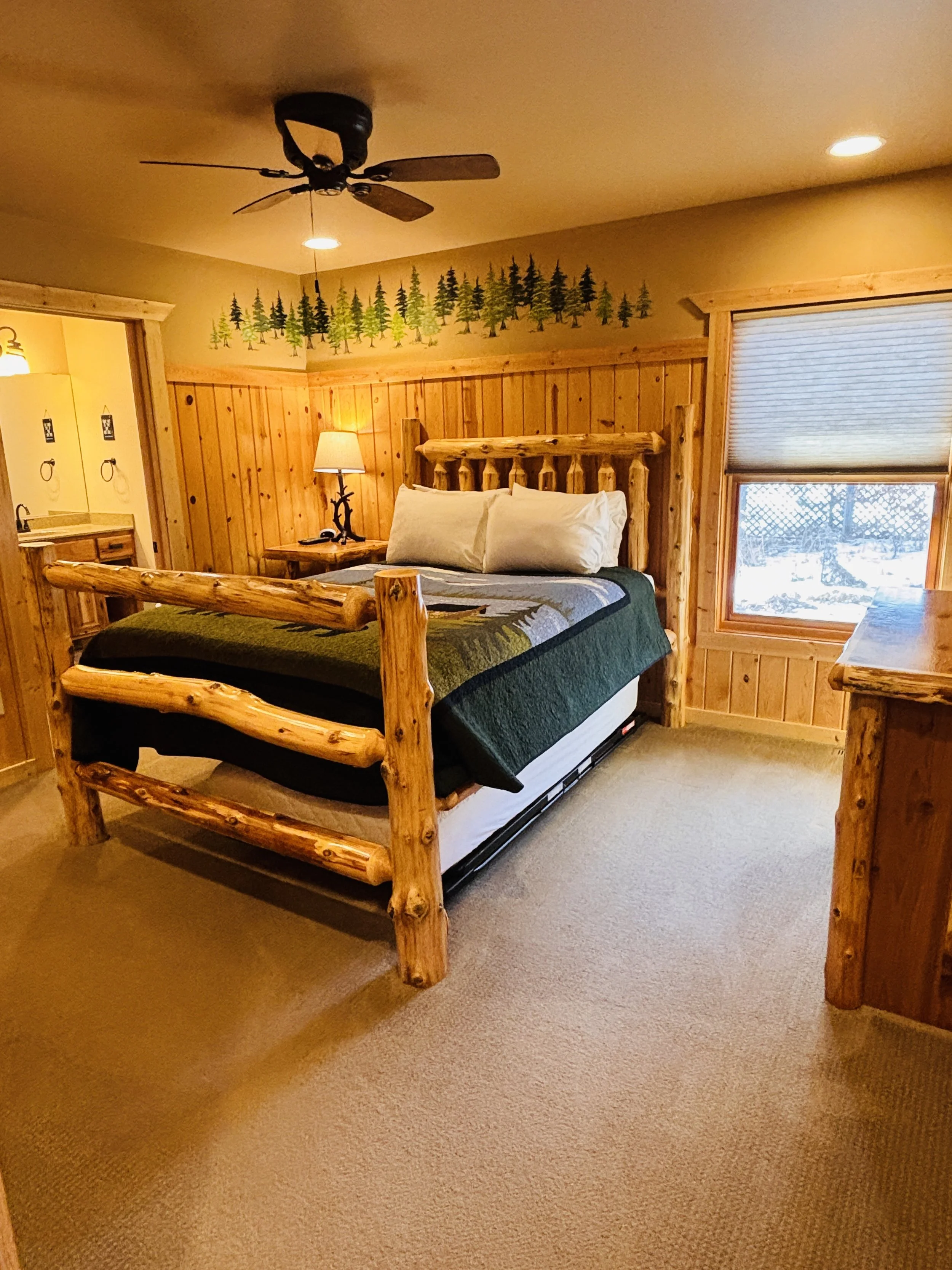 BEDROOM 1 - Main Floor: Queen Suite