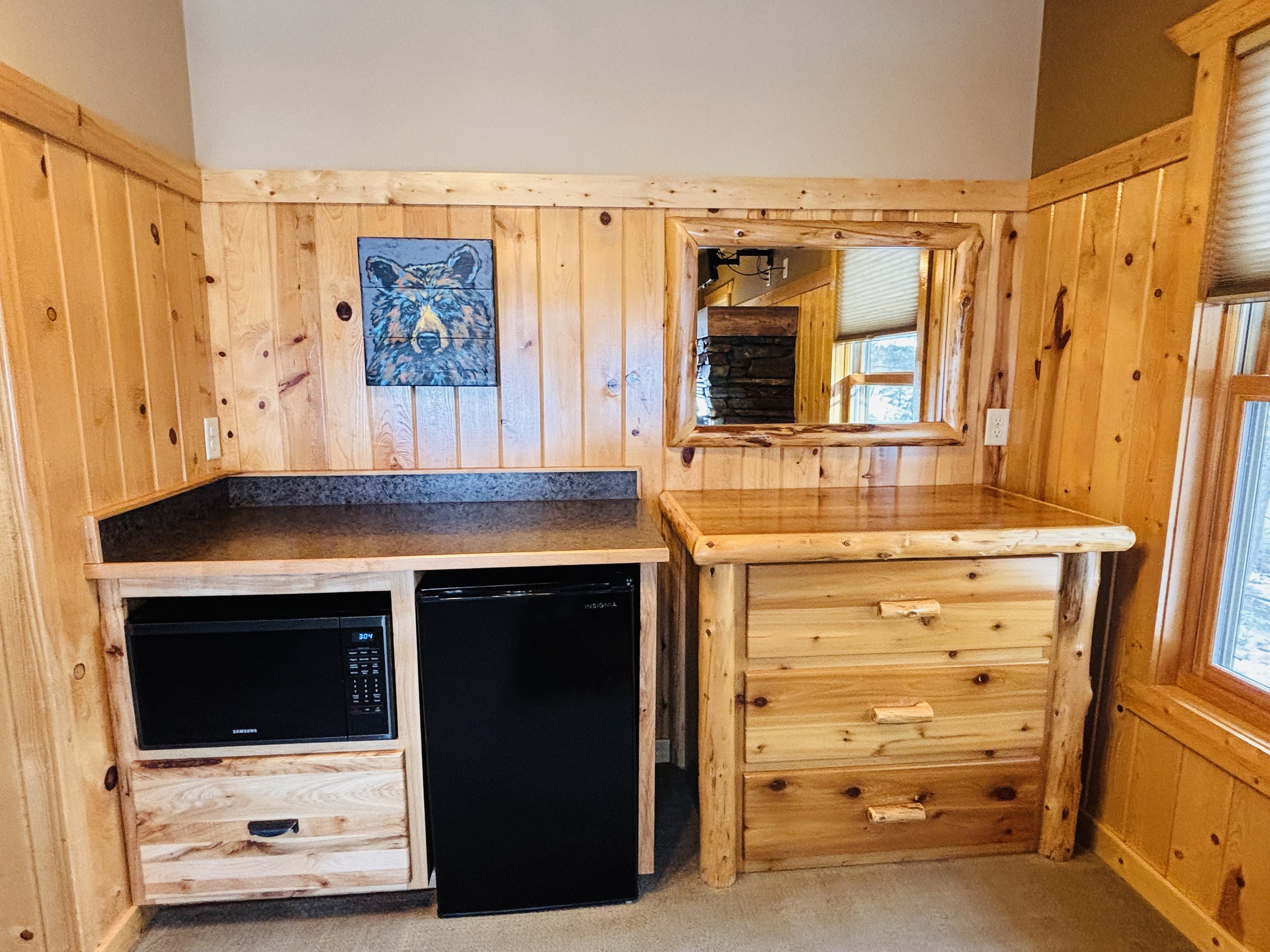 BEDROOM 3 - Second Floor: King Master Suite / Kitchenette with mini fridge and microwave