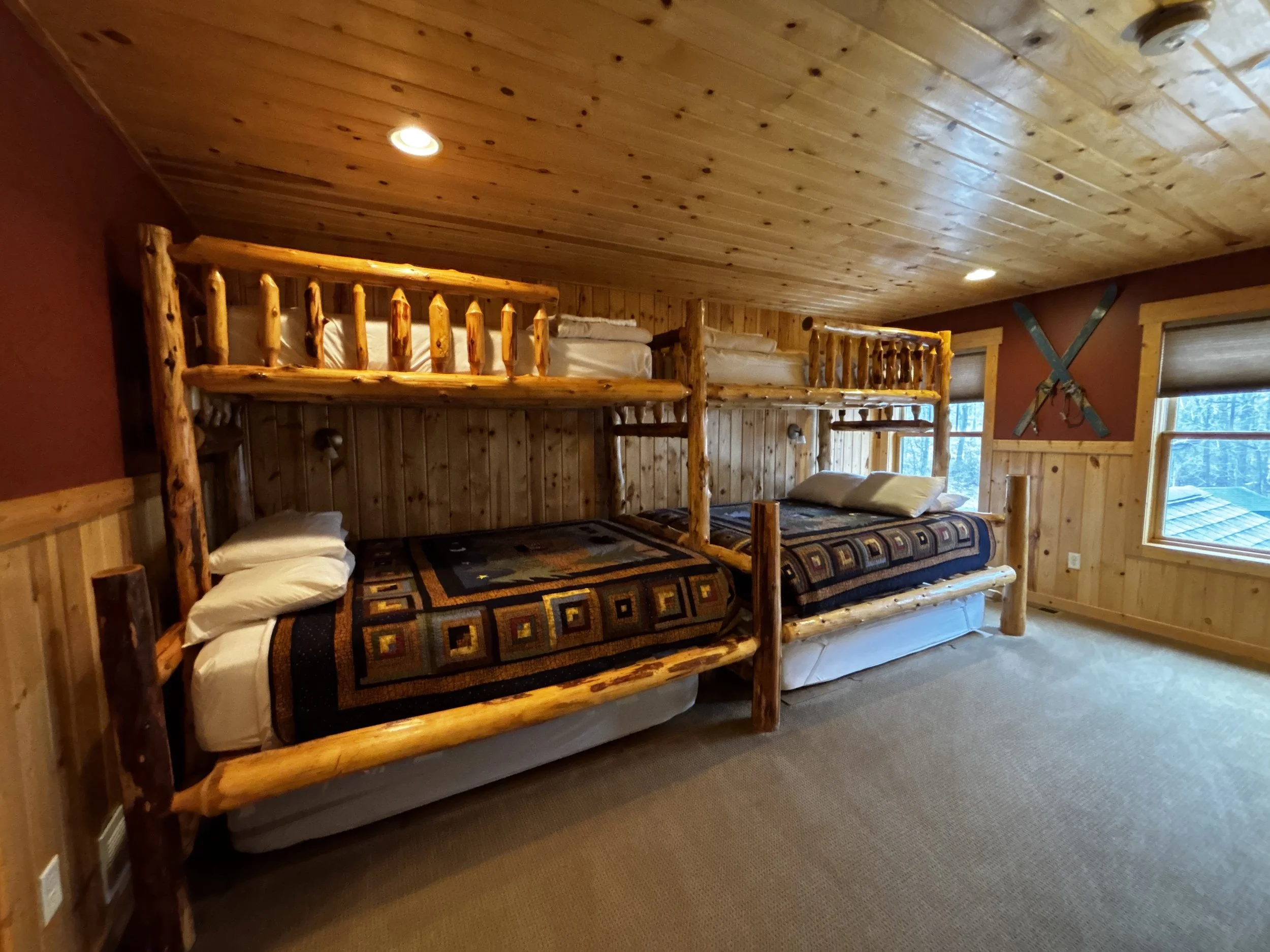 Second Floor: Bedroom 2 - Bunk Room