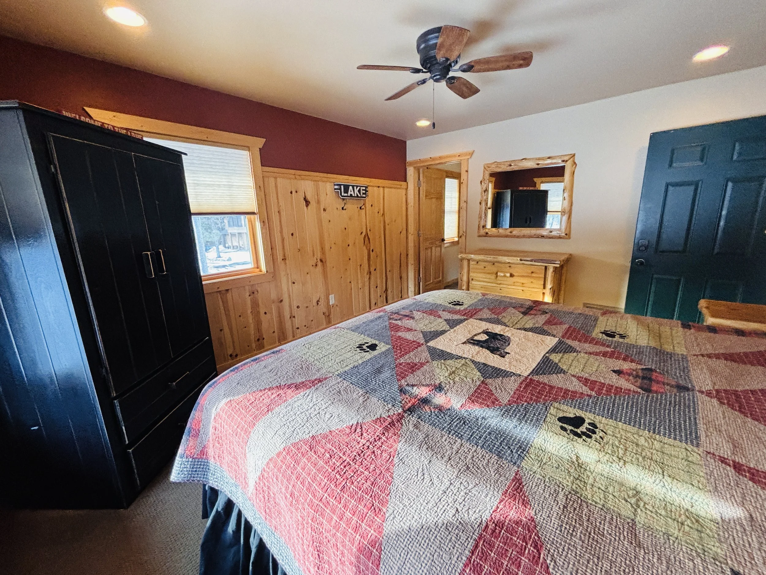 BEDROOM 2 - Second Floor: King Suite