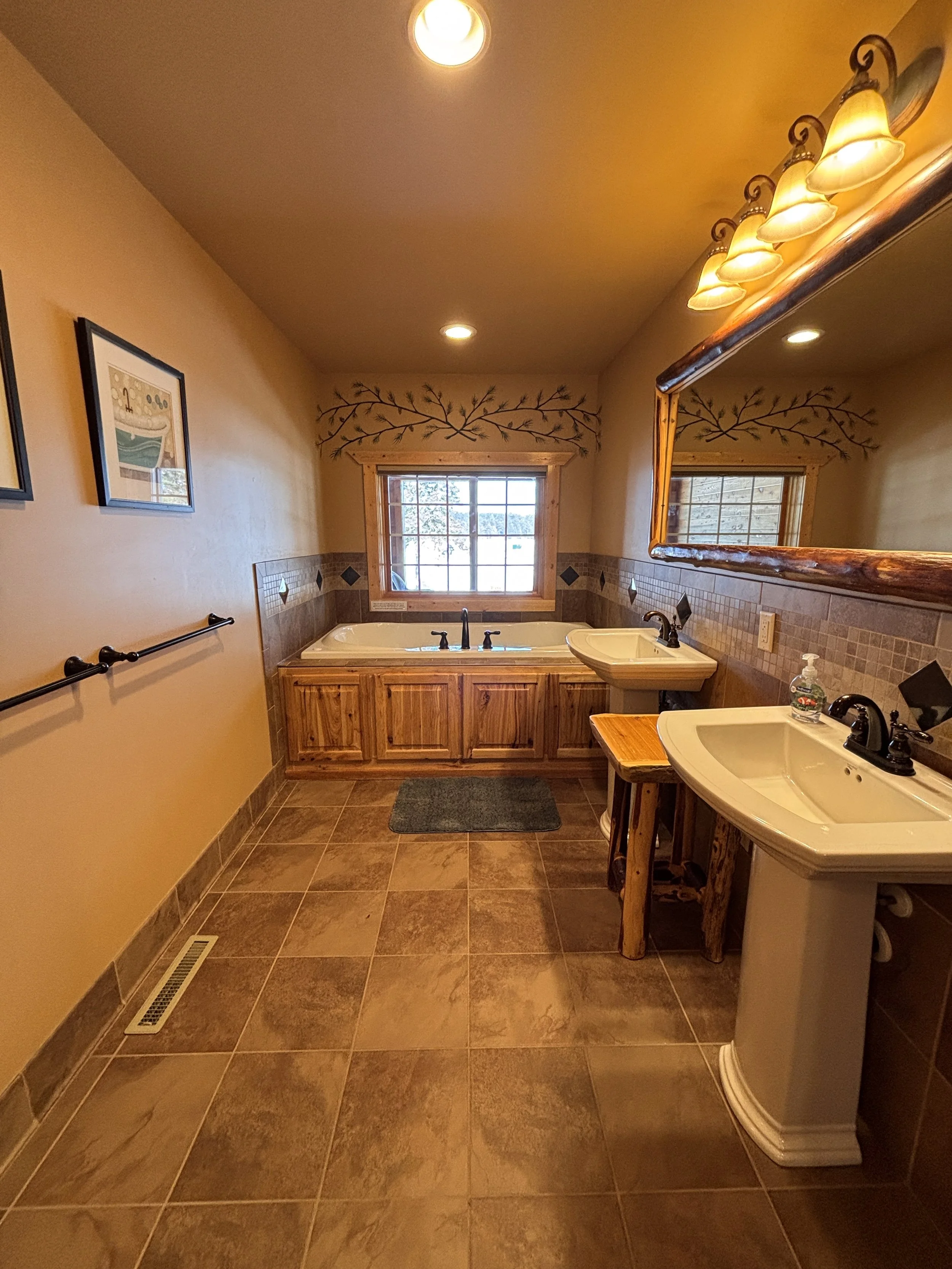 BEDROOM 3 - Second Floor: King Master Suite / Jacuzzi