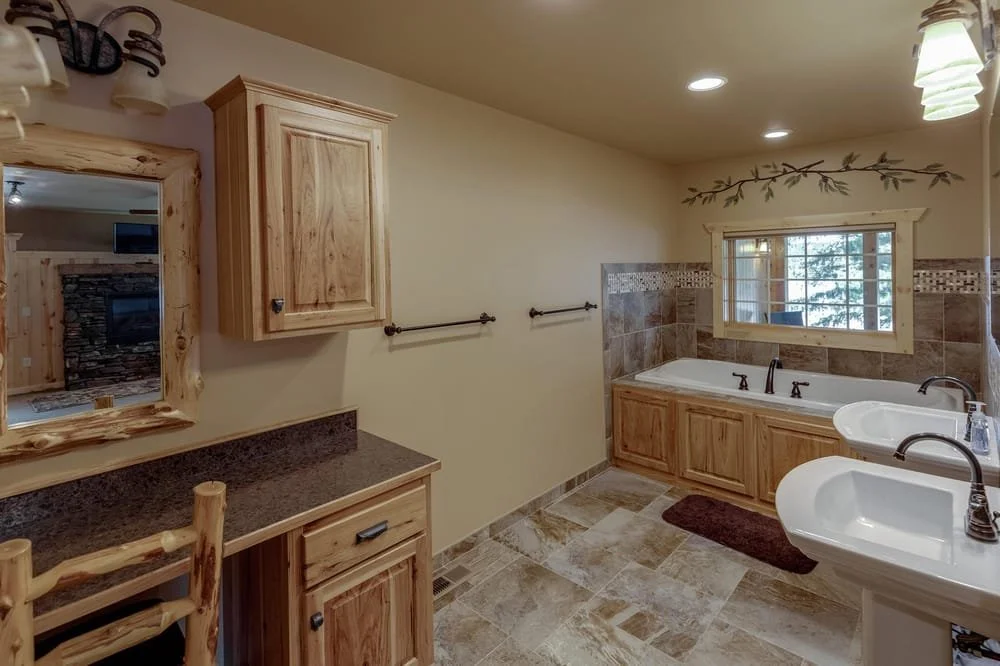 BEDROOM 3 - Second Floor: King Master Suite - Vanity / Jacuzzi