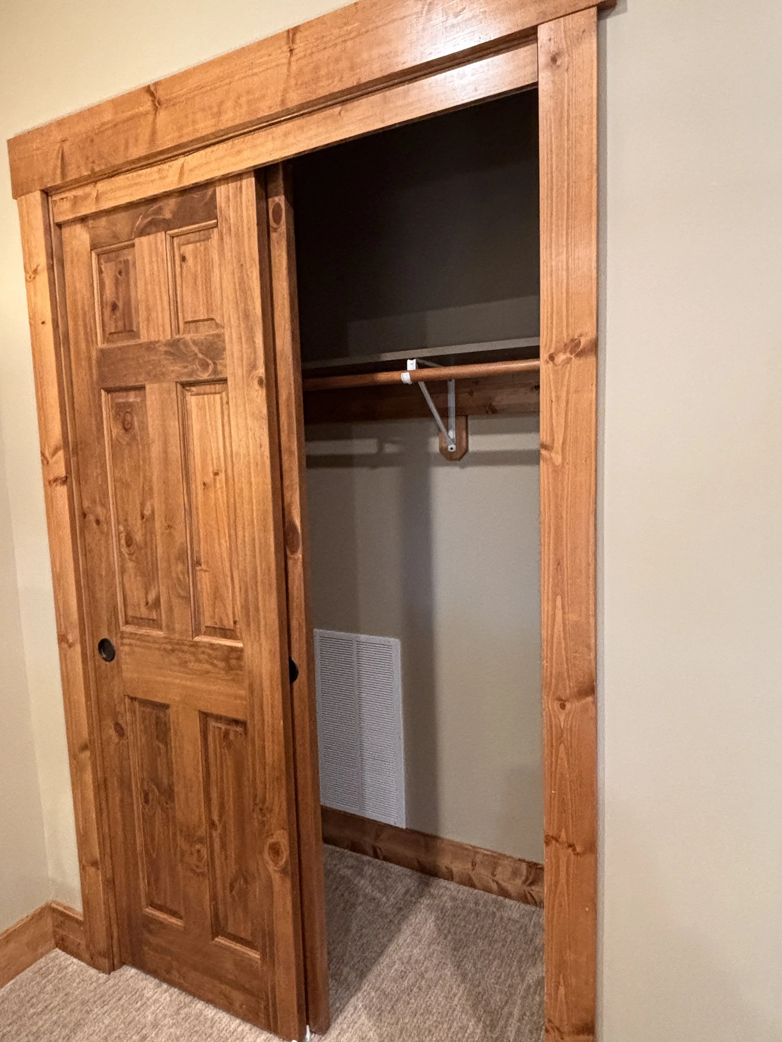 BEDROOM 1 - Main Floor: King Master Suite Closet