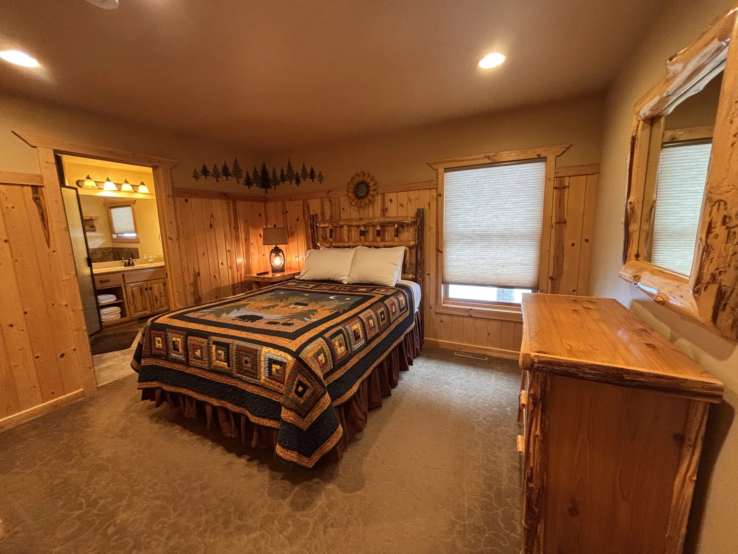 BEDROOM 1 - Main Floor: Queen Suite