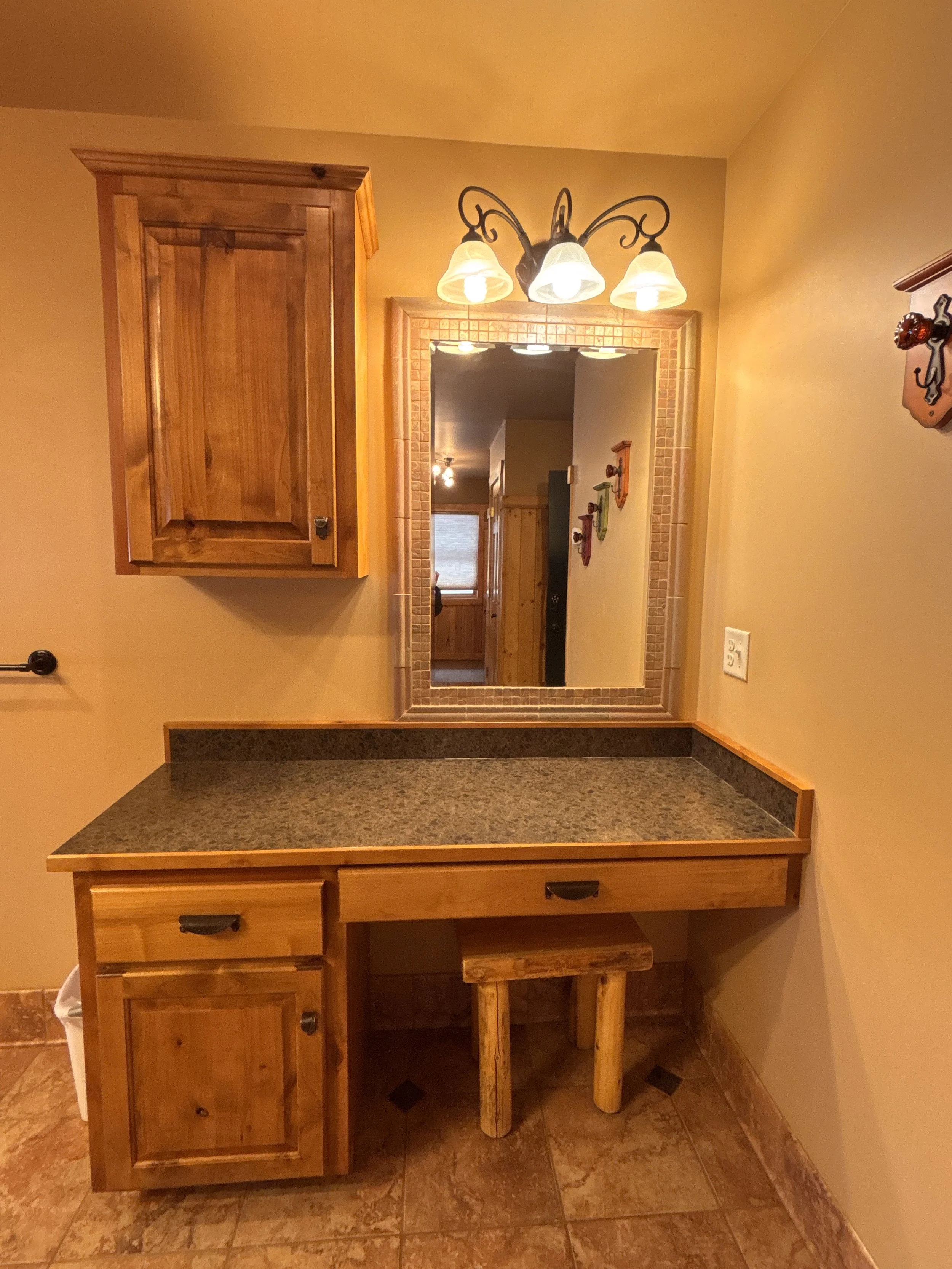 BEDROOM 3 - Second Floor: King Master Suite / Vanity