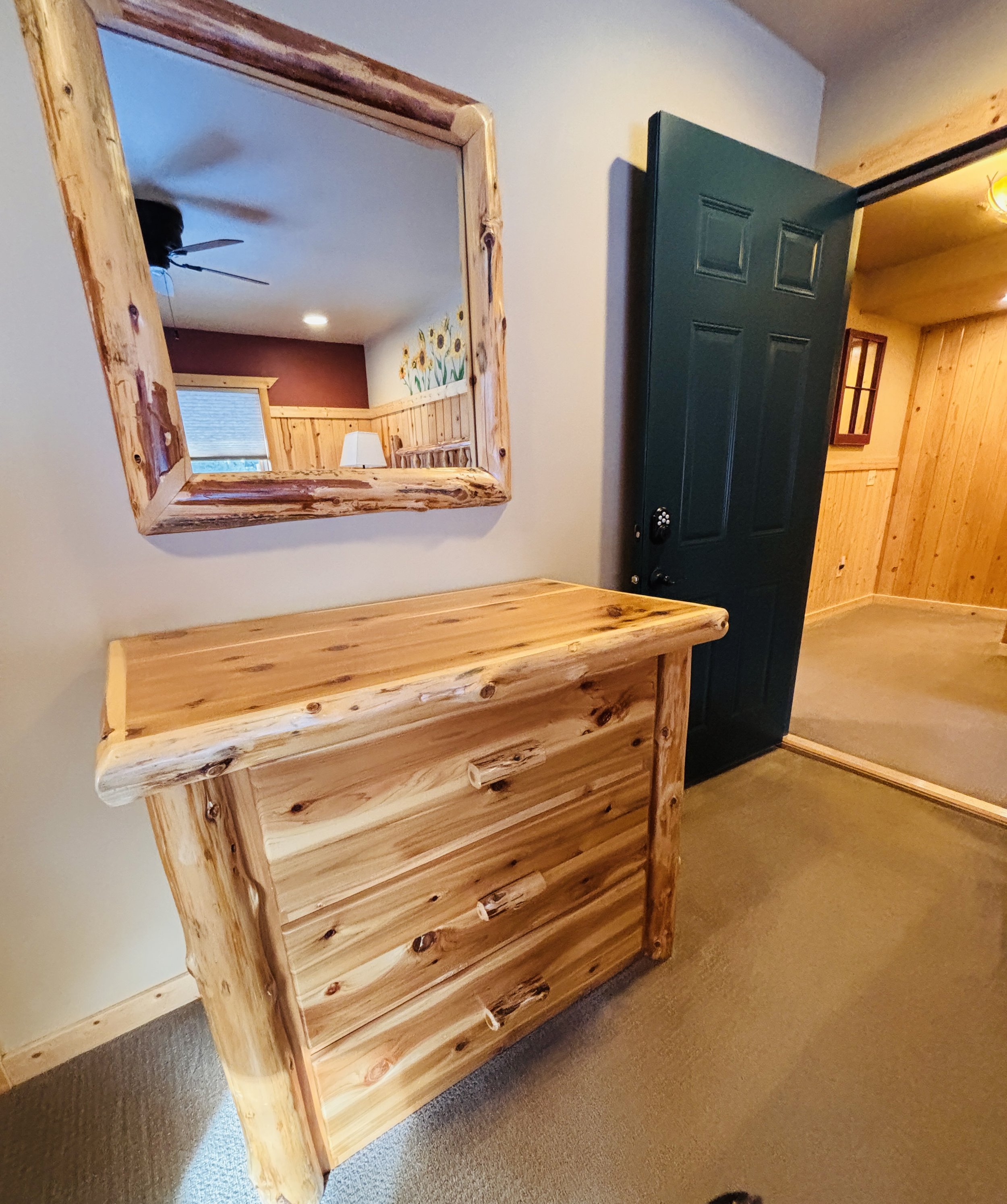 BEDROOM 2 - Second Floor: King Suite / Dresser