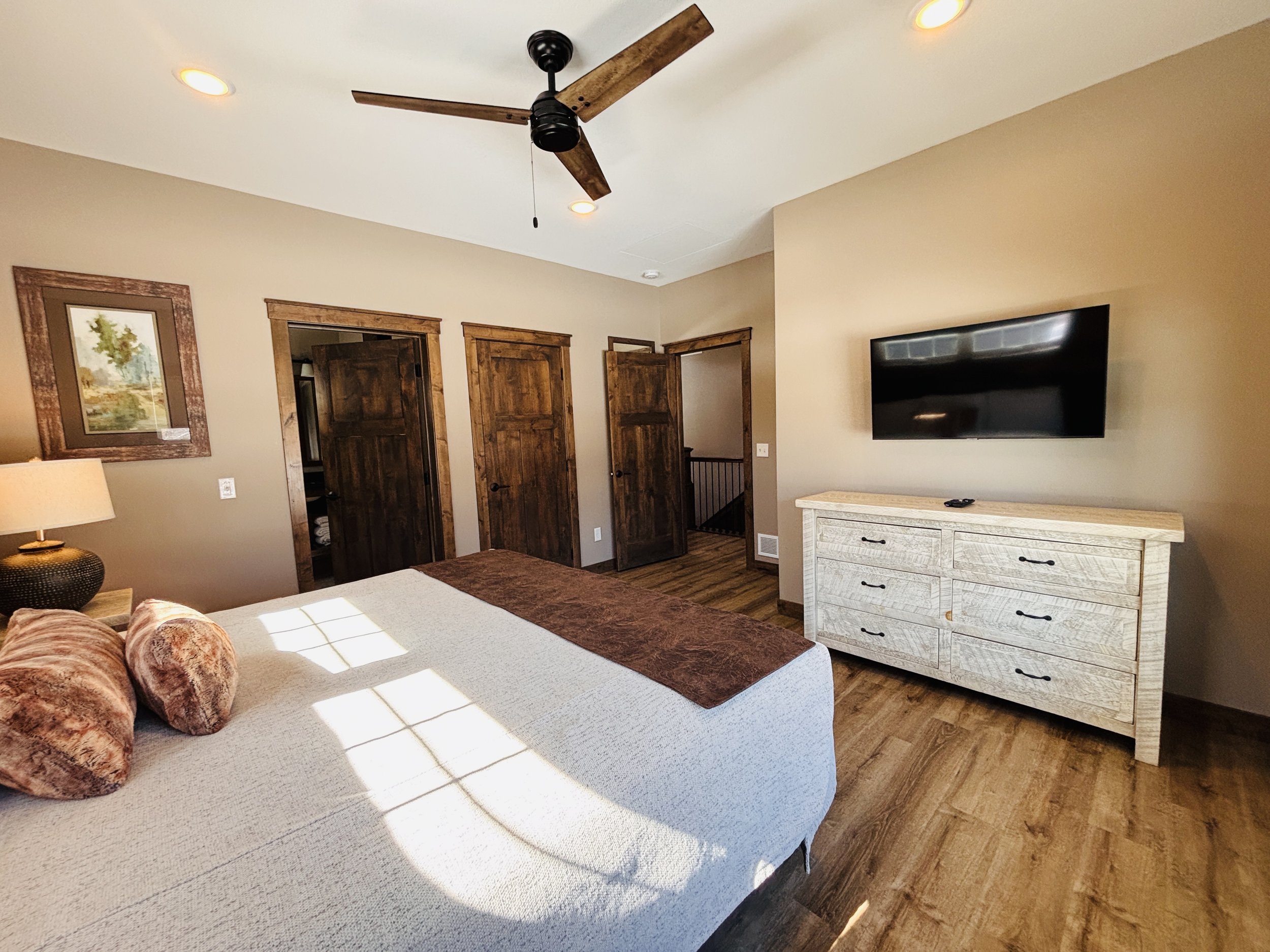 BEDROOM 1 - Main Floor: King Suite