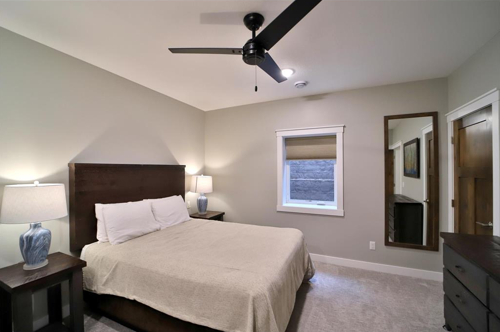 BEDROOM 4 - Basement: Queen and Bunk Bed