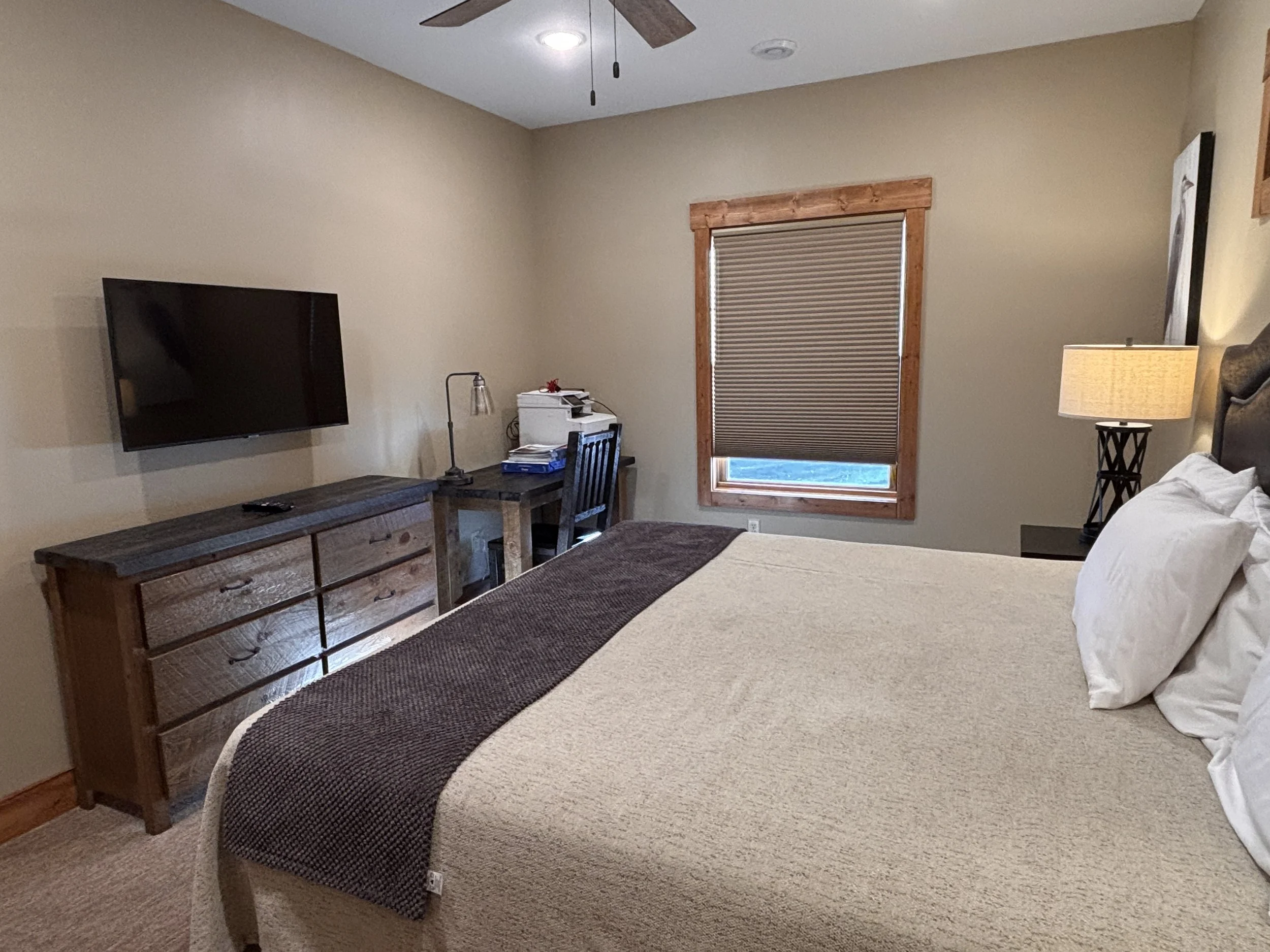 BEDROOM 1 - Main Floor: King Master Suite